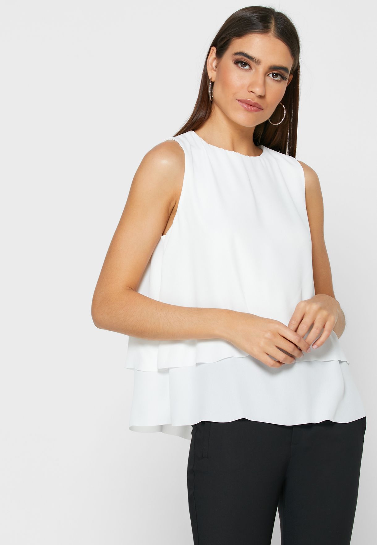 sheike white one shoulder dress