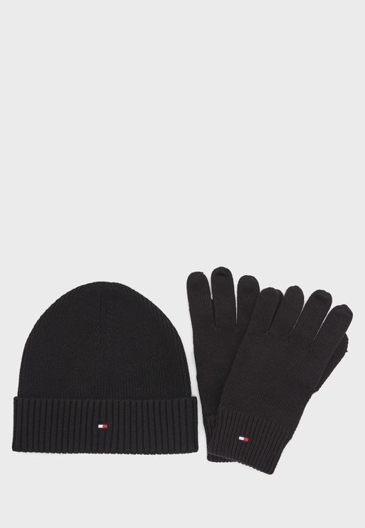 Pima Beanie & Gloves Gift Set