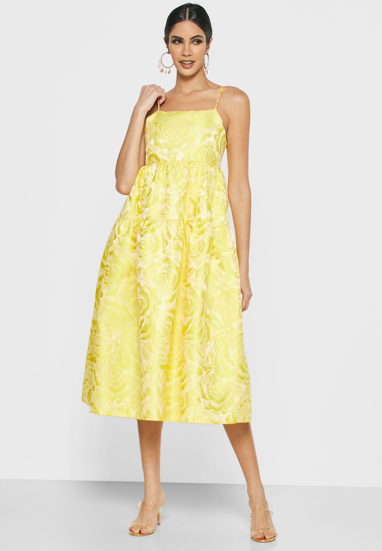 yas yellow dress