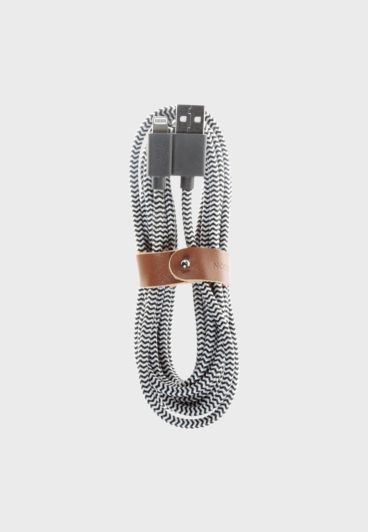 3M Lightning Charging Cable With Cable Belt