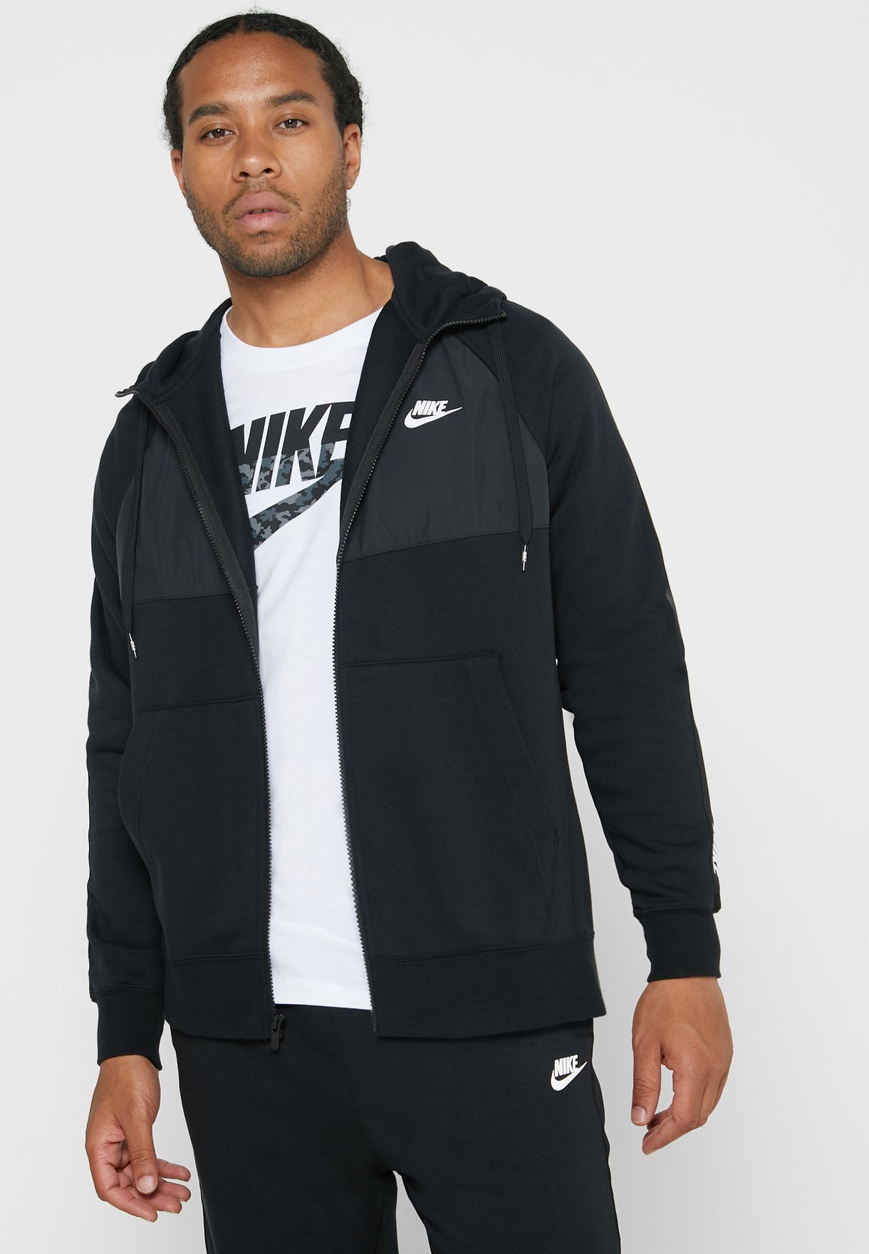 Buy Nike black NSW Hoodie for Men in 