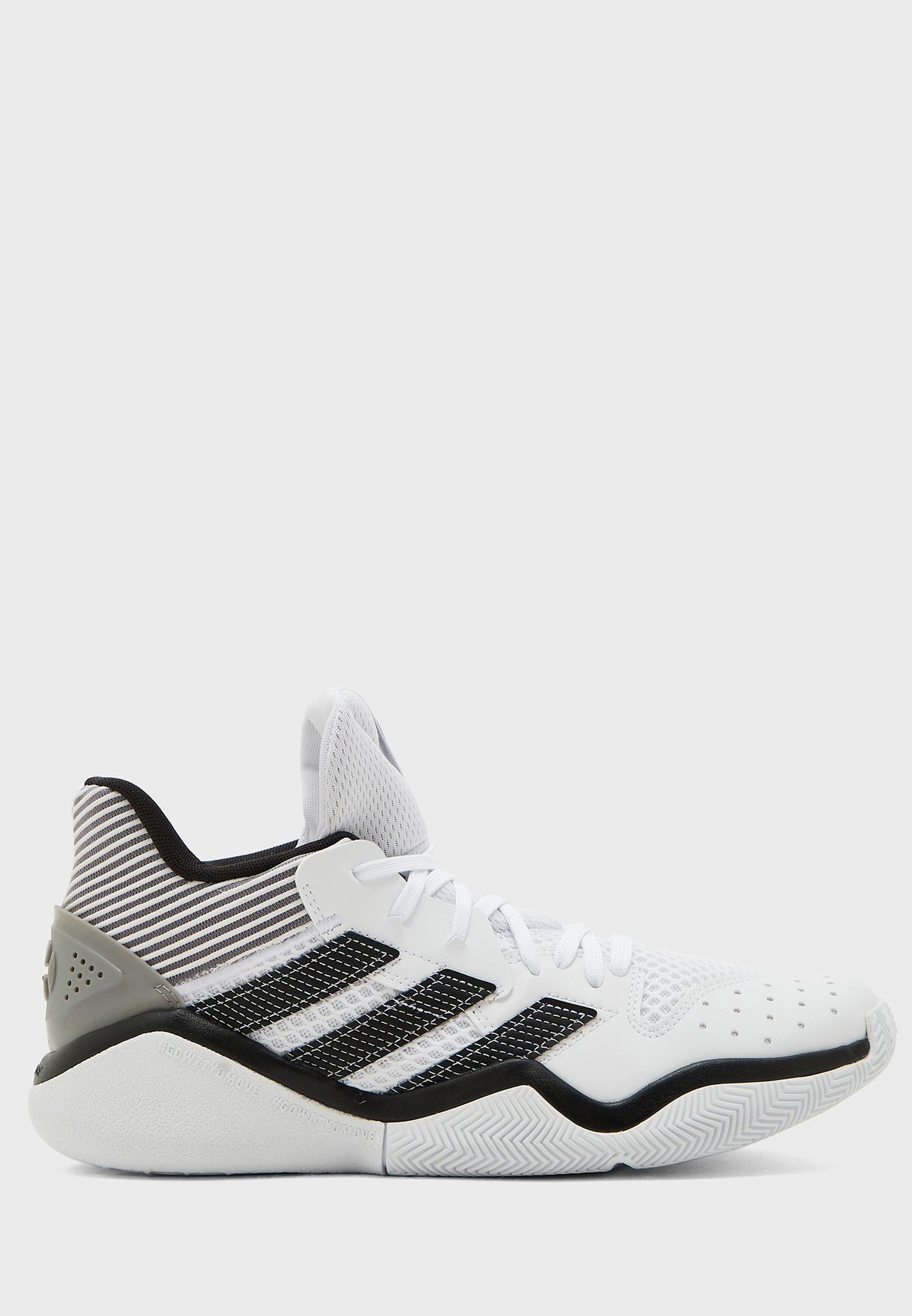 adidas sturdy white sports shoes for mens