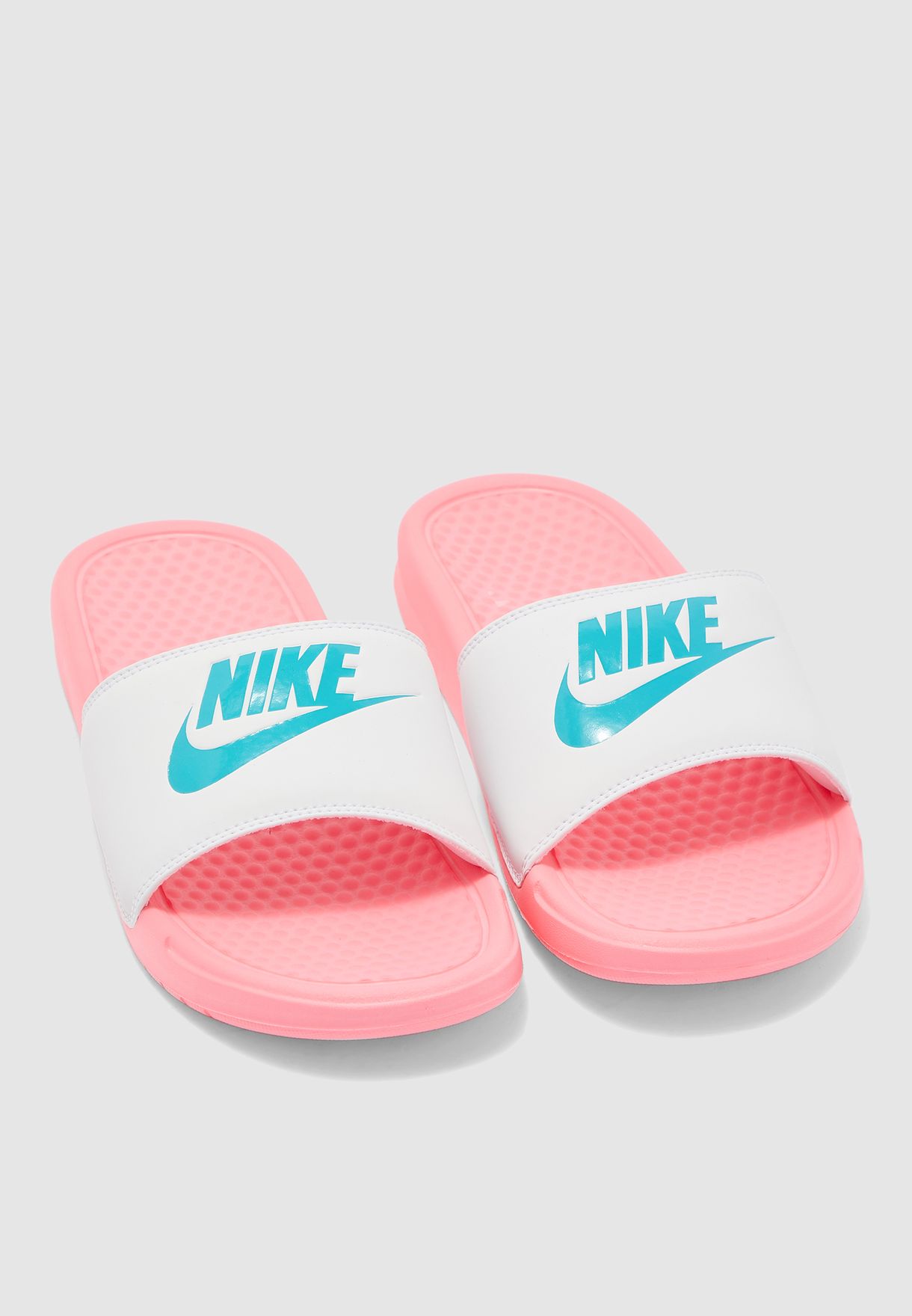 pink benassi slides