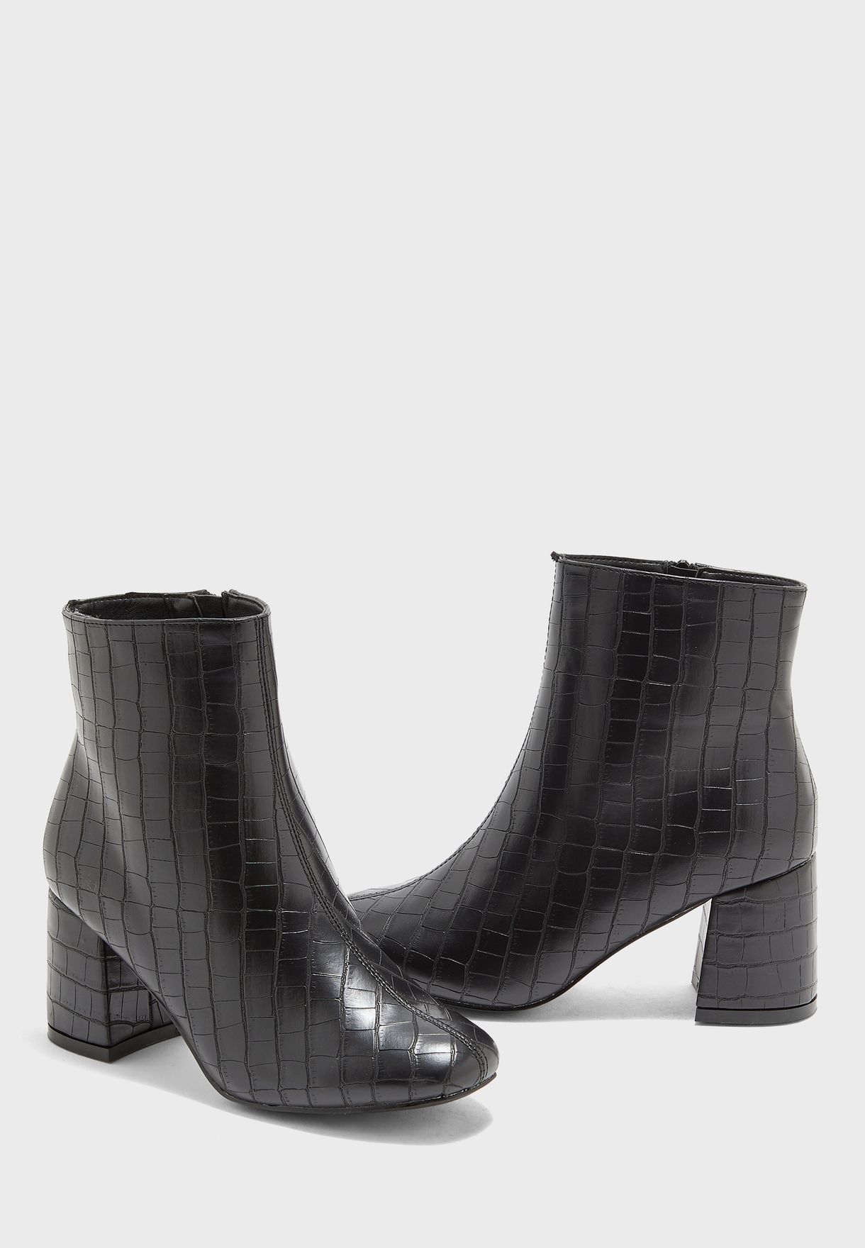 wide fit croc ankle boots