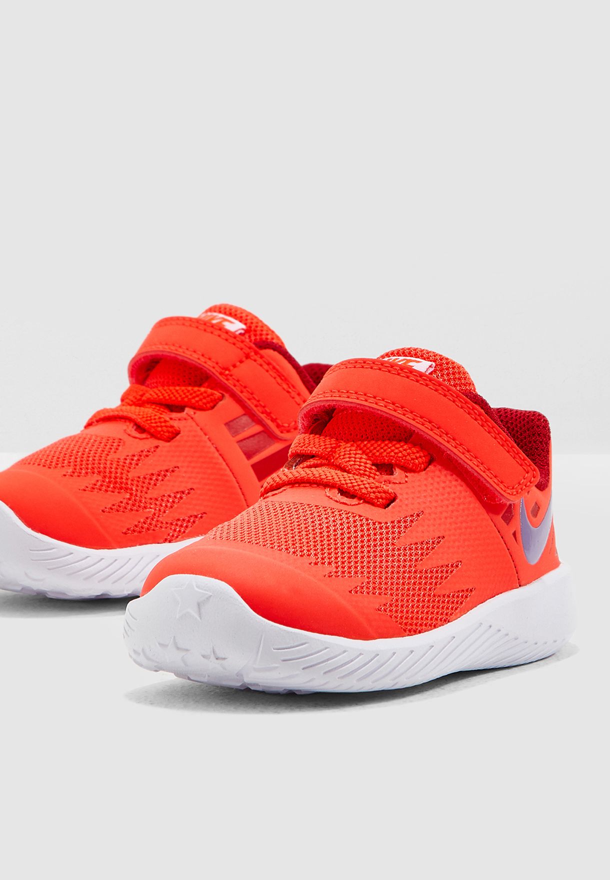 Nike orange Infant Star Runner for Kids 