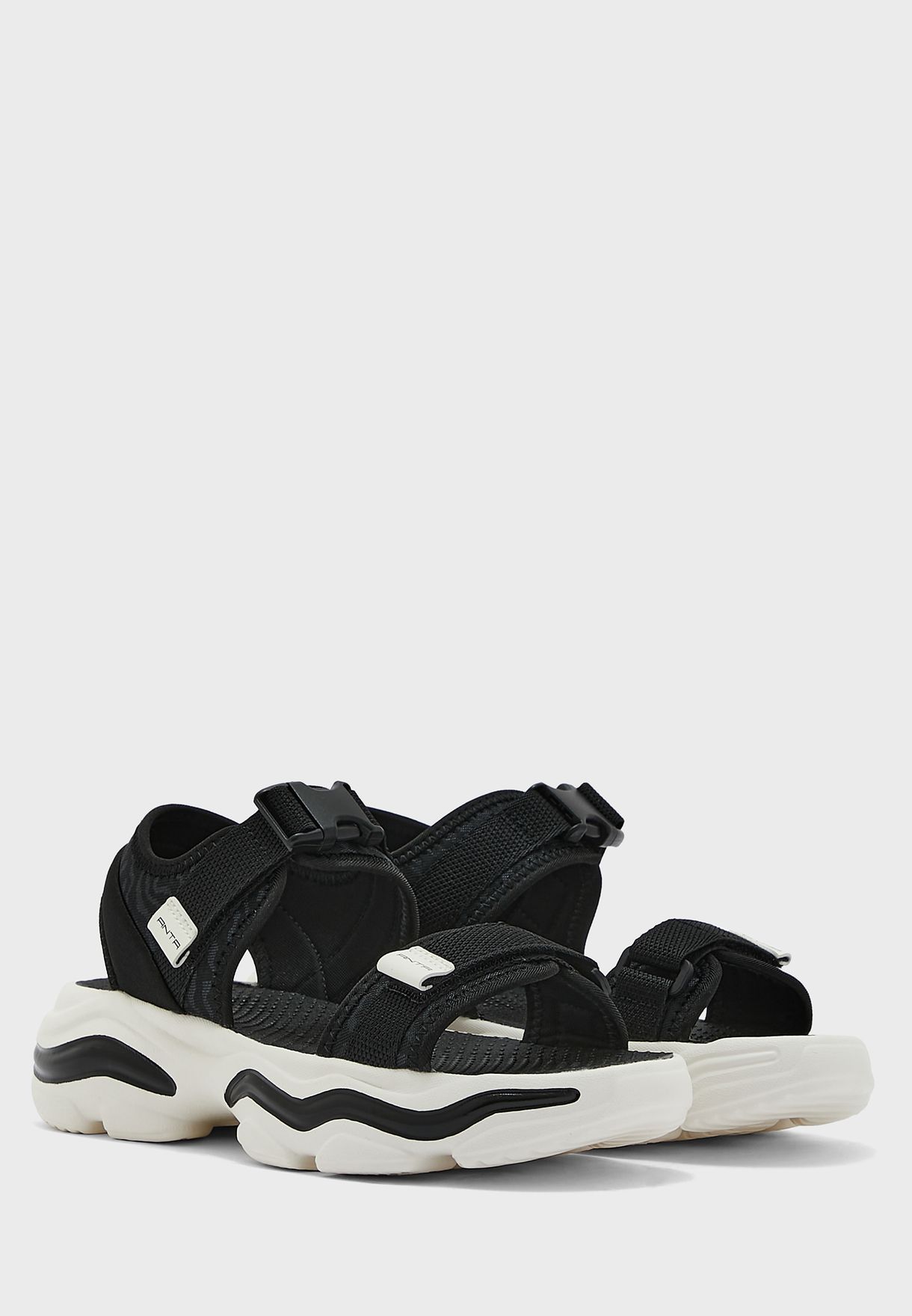 Buy Anta black Lifestyle Sandals for Women in Riyadh, Jeddah