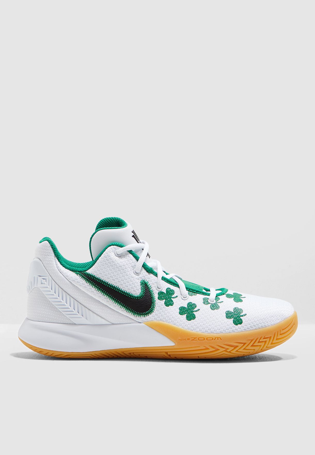 kyrie flytrap 2 white and green