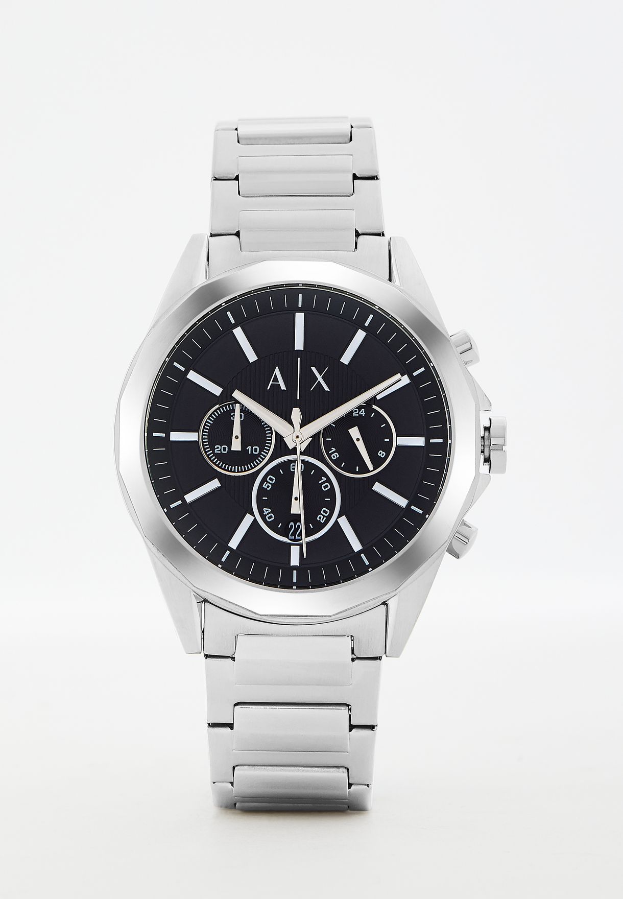 Buy Armani Exchange silver AX2600 Analog Watch for Men in Riyadh, Jeddah