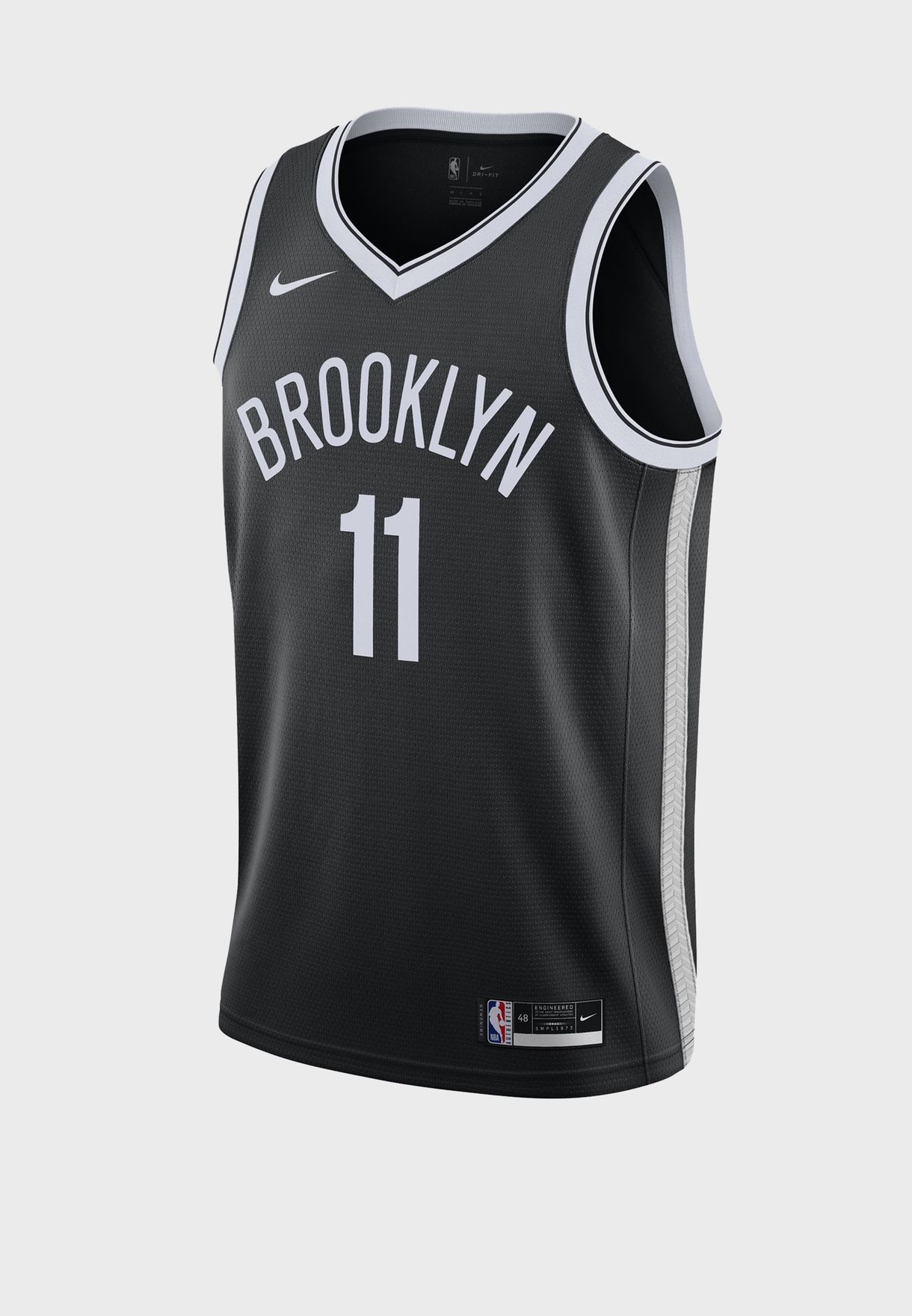 Buy Nike black Kyrie Irving Brooklyn Nets Swingman Jersey for Kids in ...