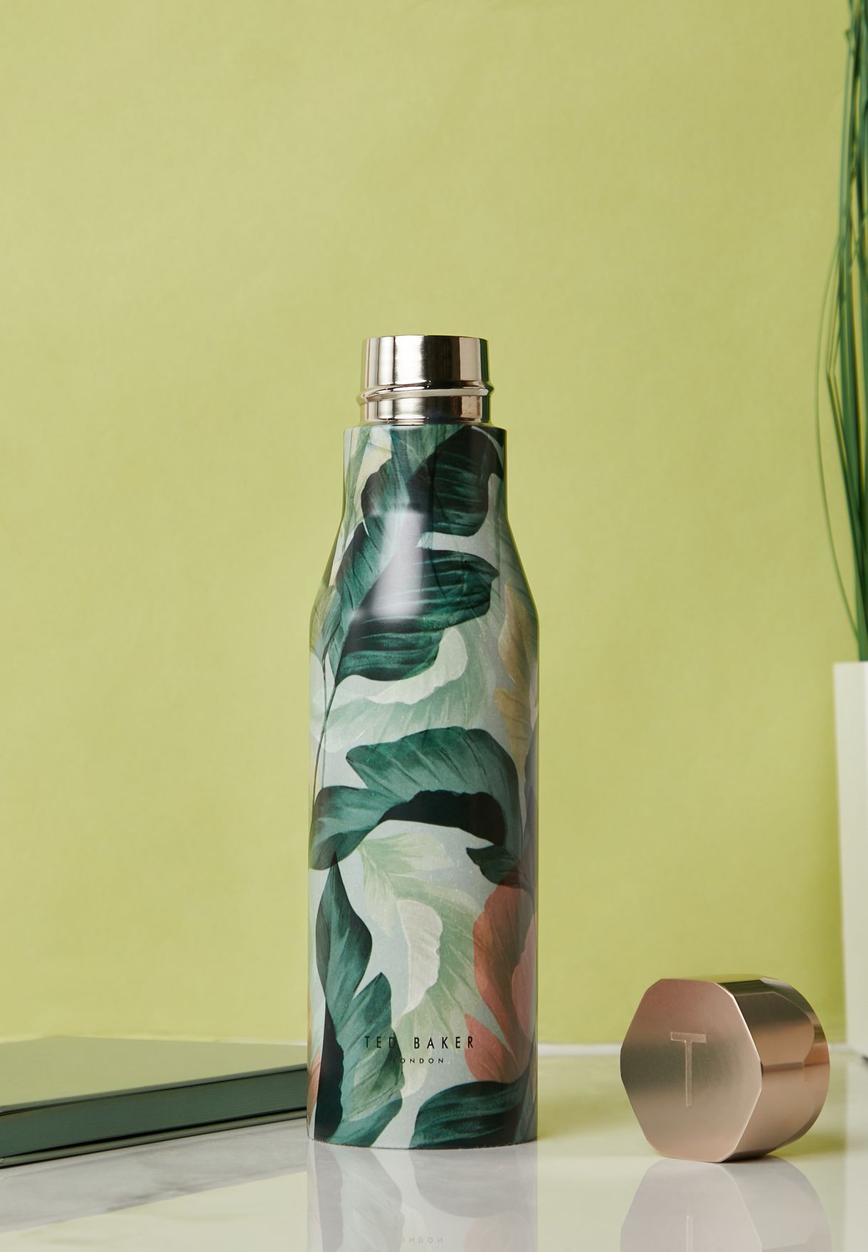 Palm Printed Water Bottle 425Ml