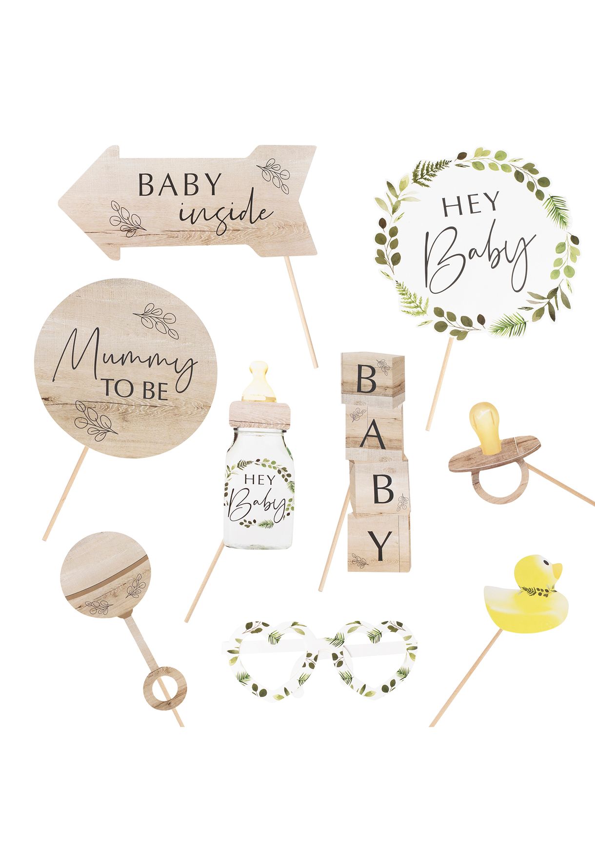 Botanical Baby Shower Photo Booth