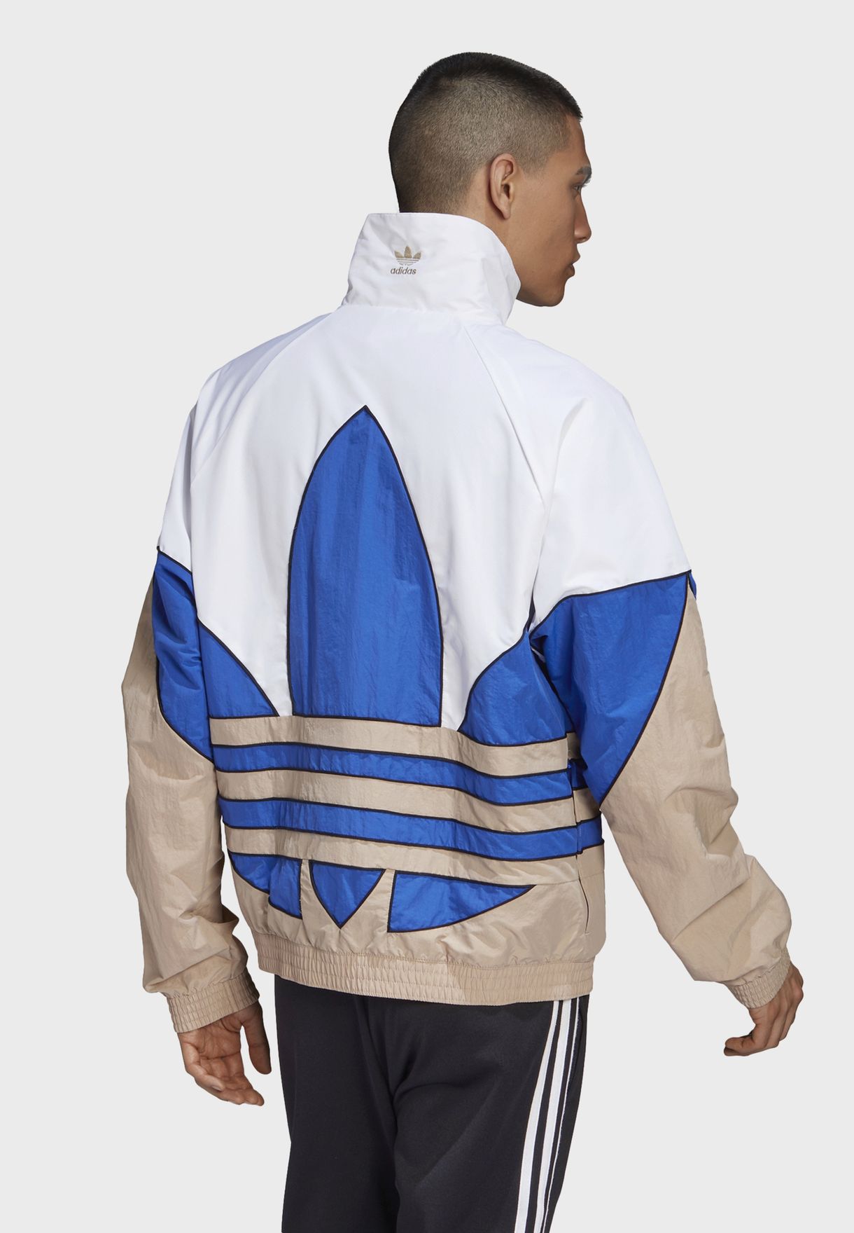 woven track top