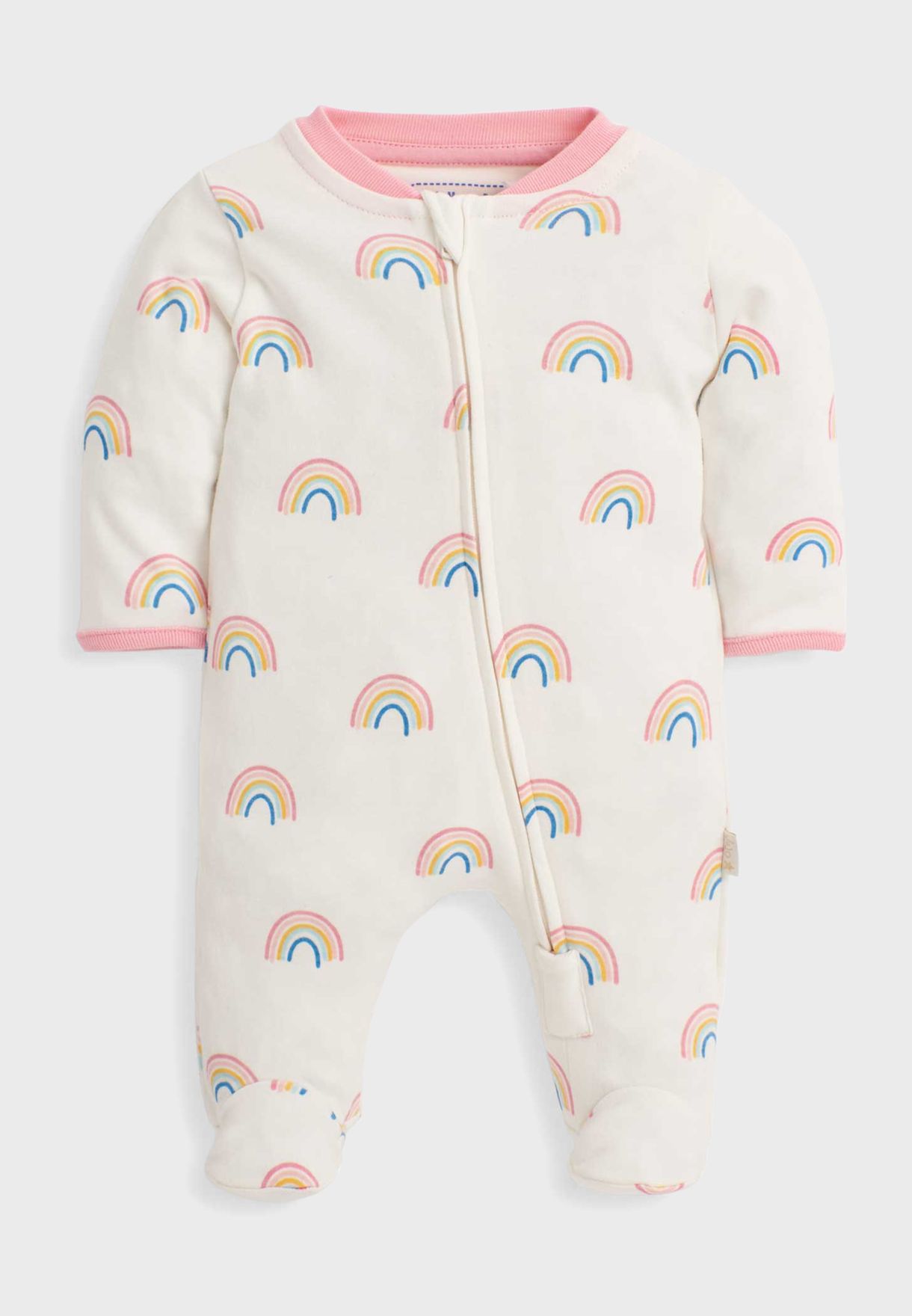 Infant Rainbow Print Onesie