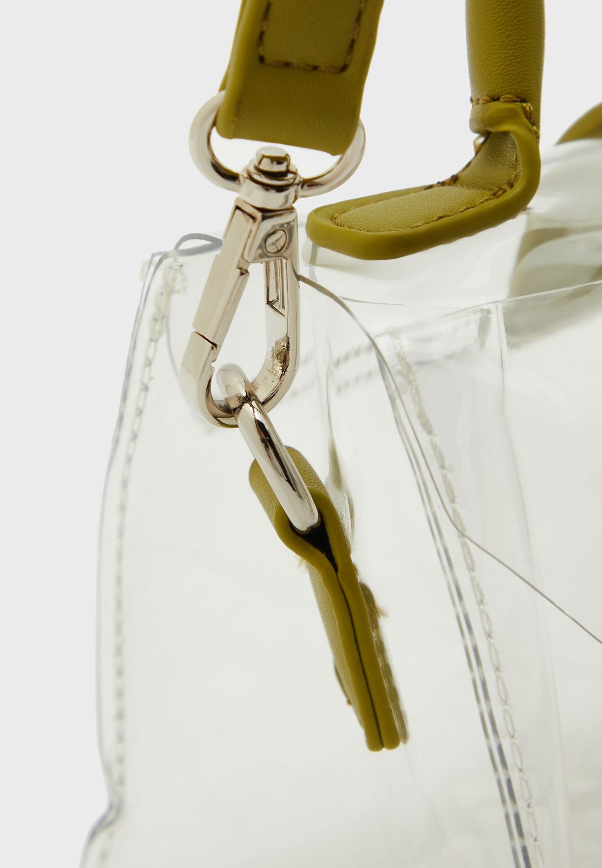 Transparent Satchel Handbag