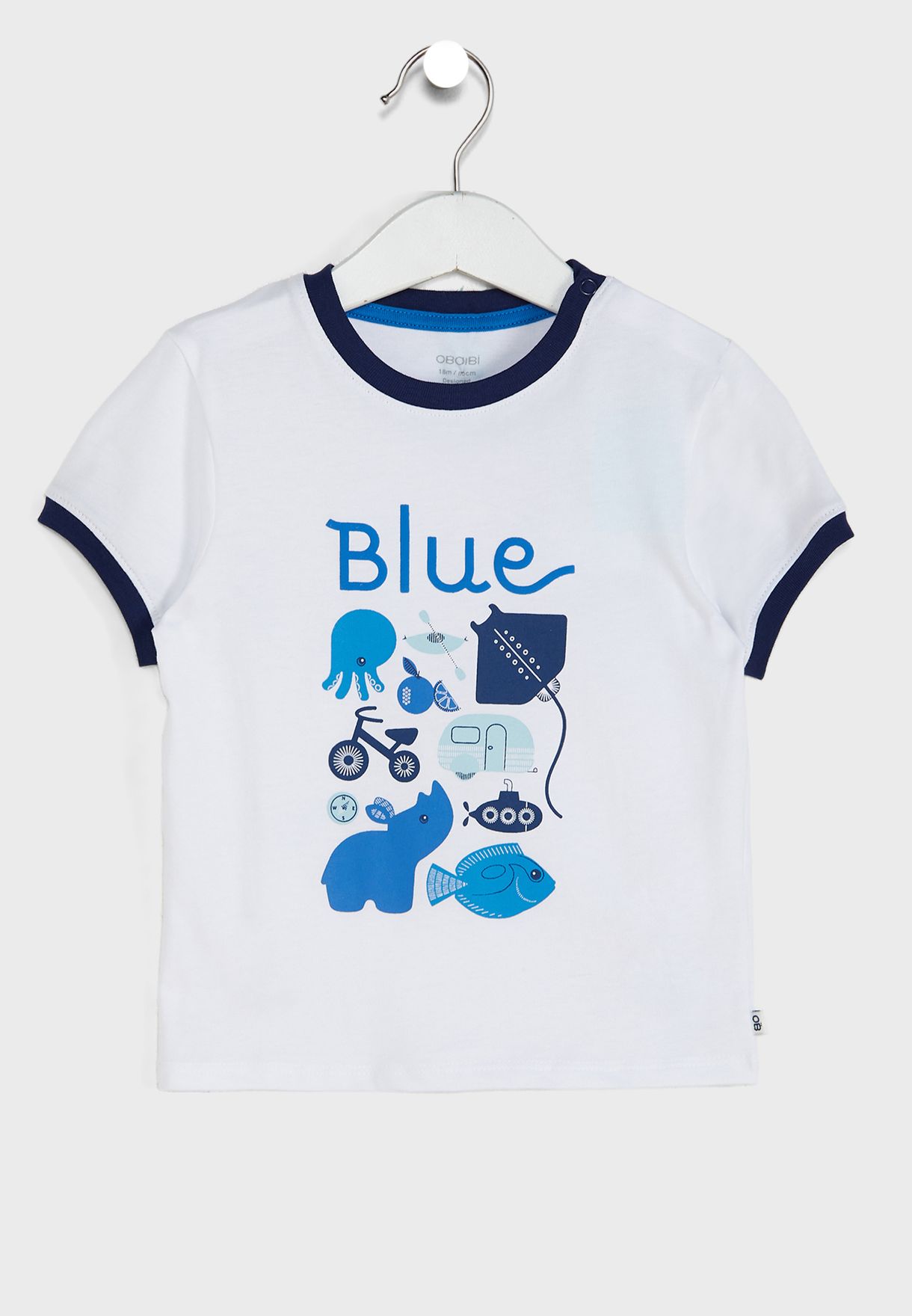 Infant Animals Print T-Shirt