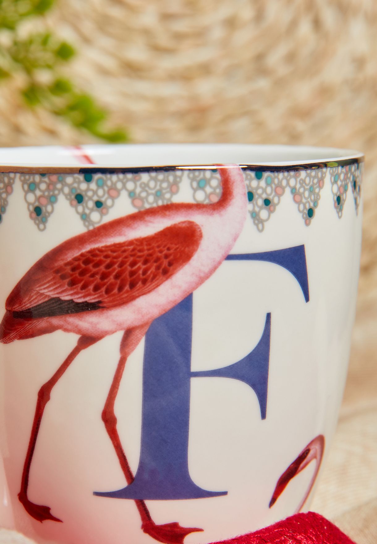 Alphabet Mug - Flamingo
