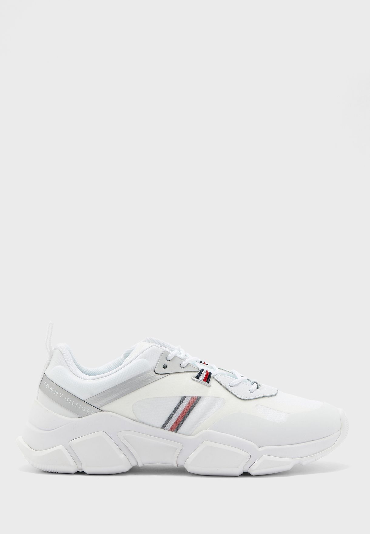 tommy hilfiger chunky sneaker white