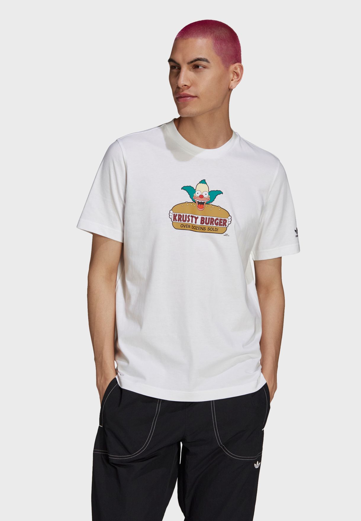 krusty burger adidas t shirt