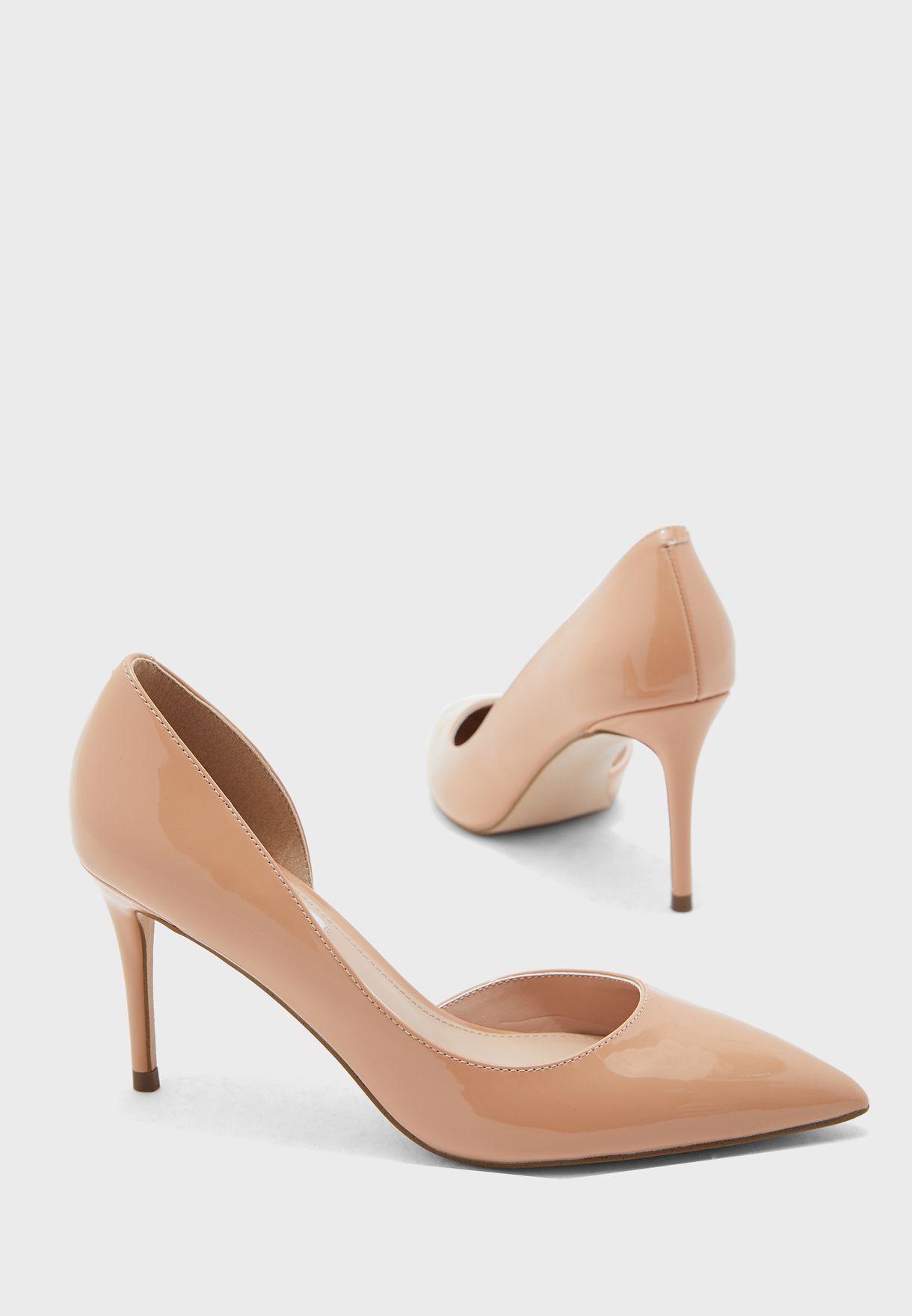 steve madden beige pumps