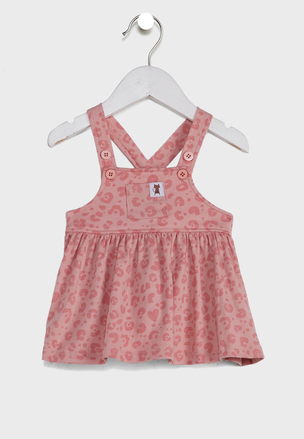 Infant Sustainable Dress And Bodysuit Set