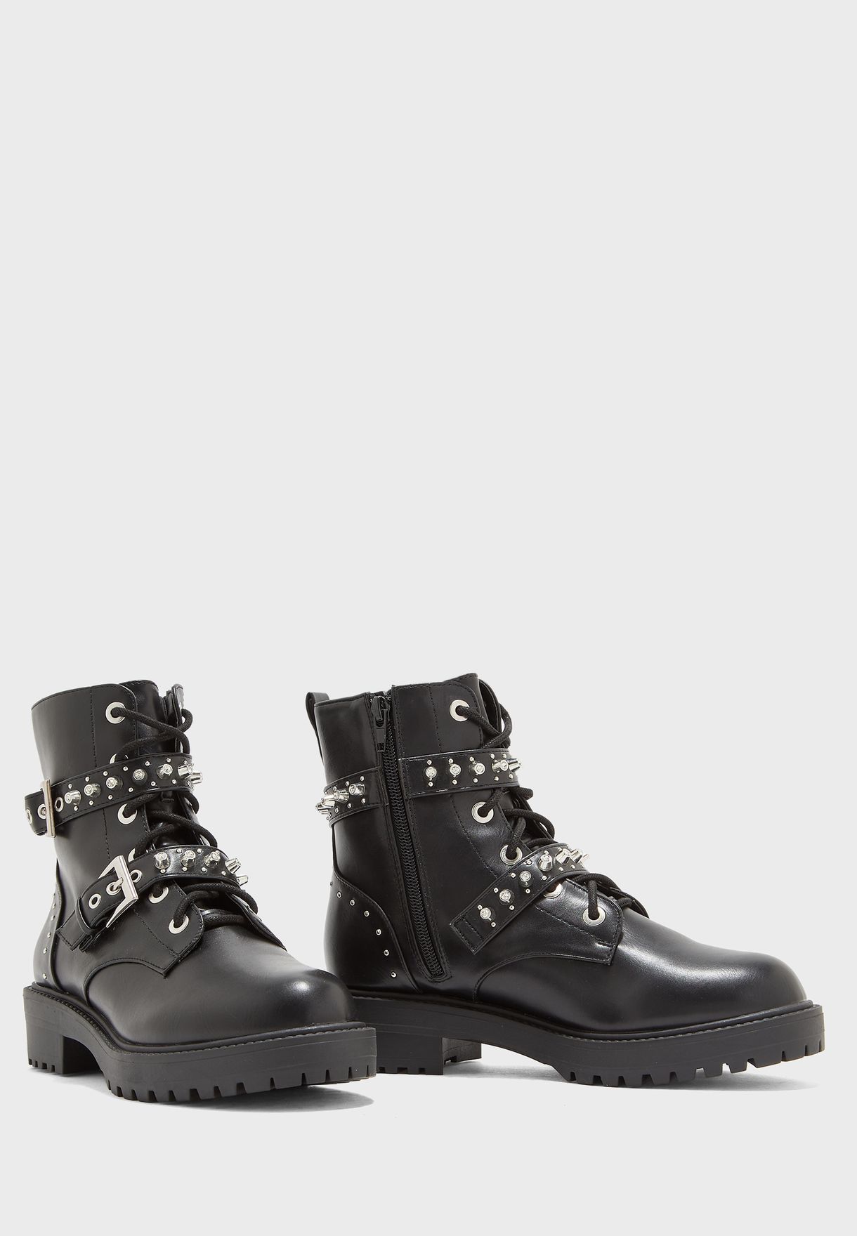 new look womens black boots