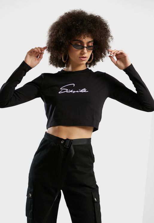 Signature Cropped T-Shirt