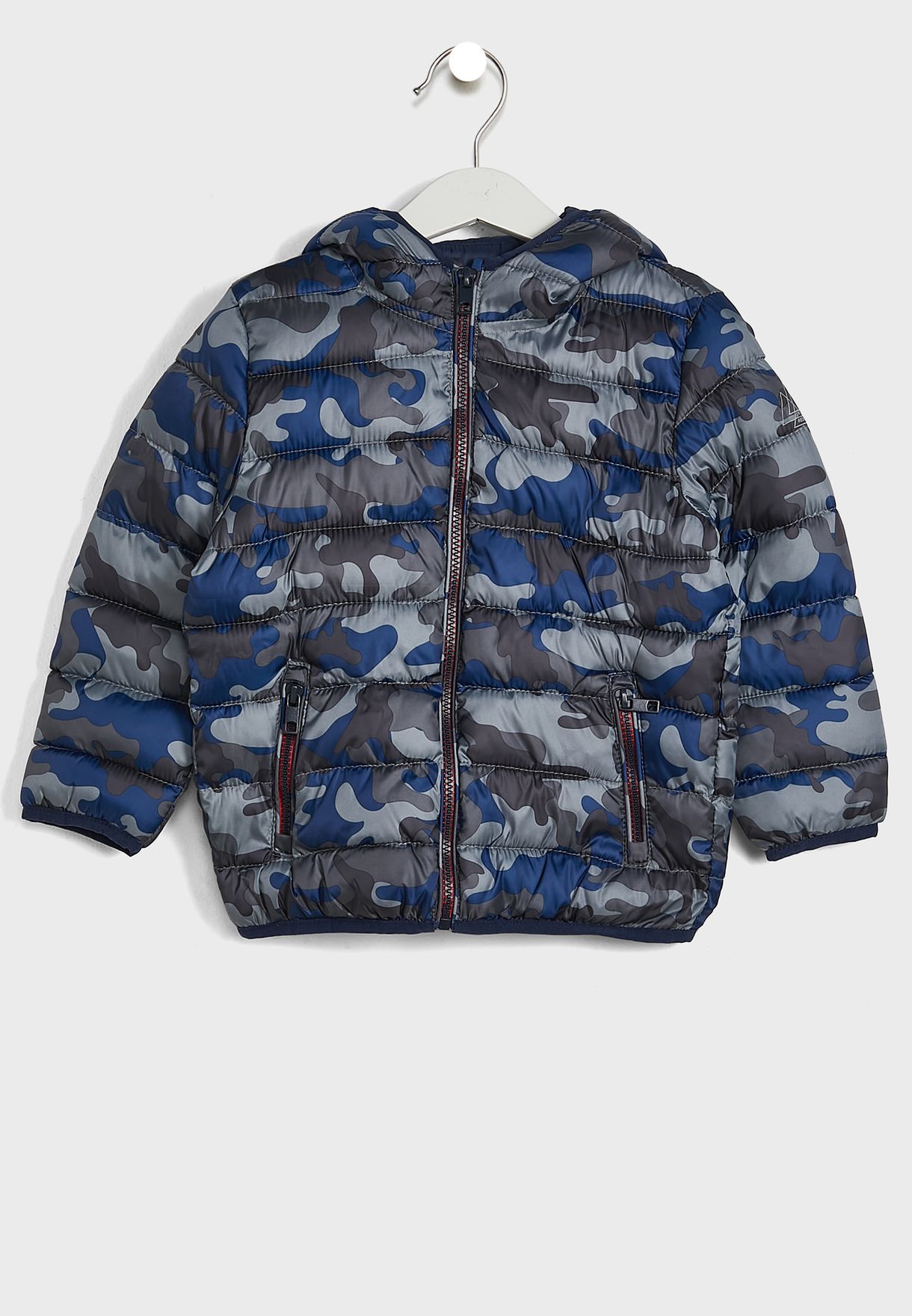 Kids Camo Puffer Jacket