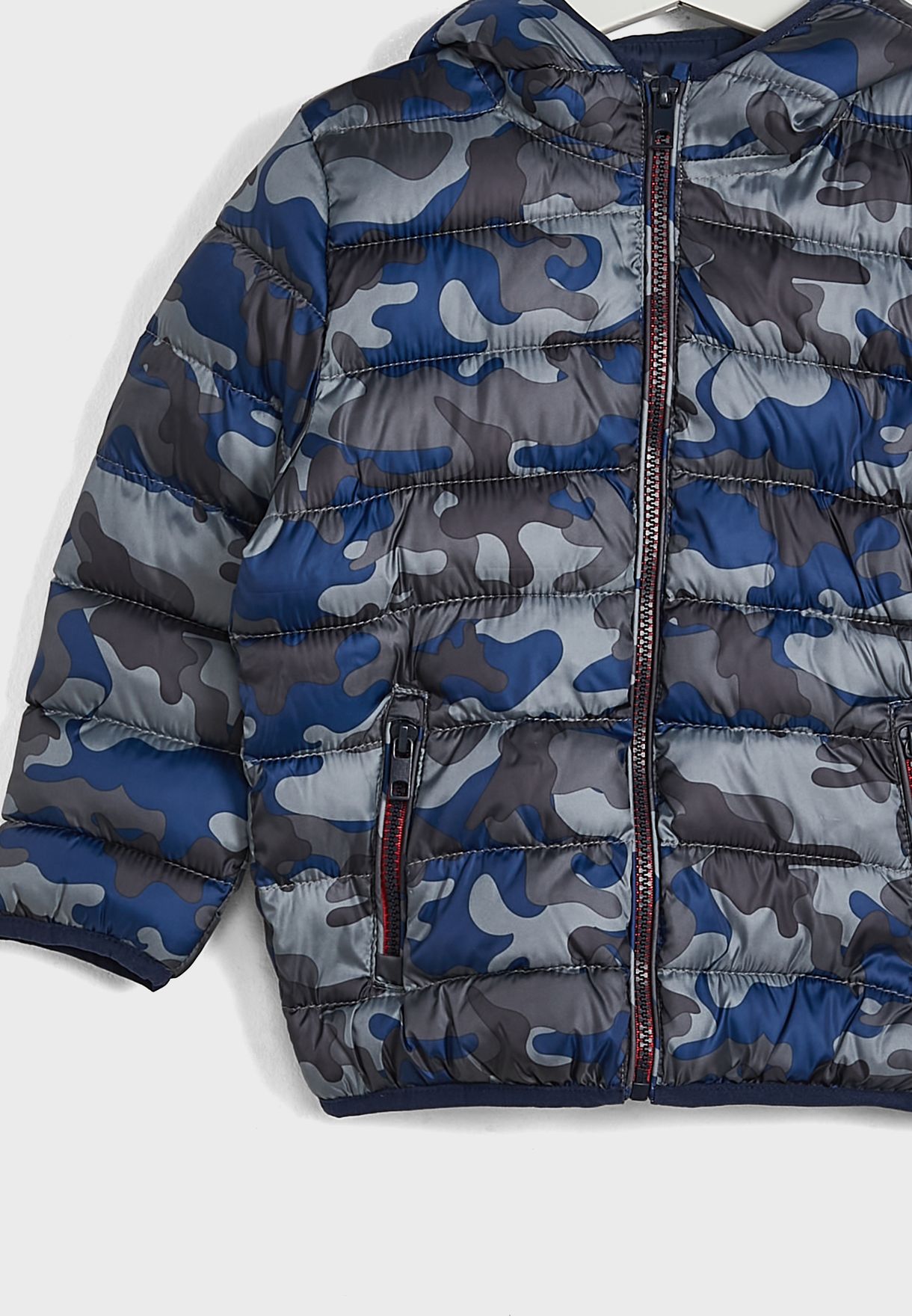 Kids Camo Puffer Jacket