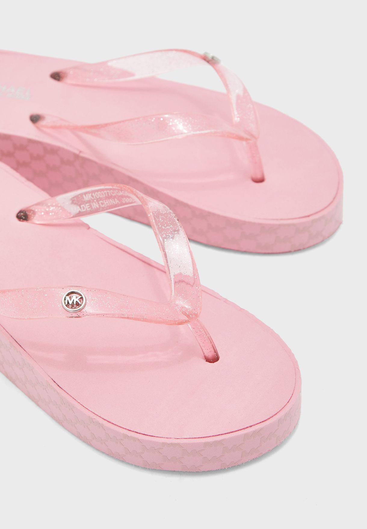 Buy Michael Kors pink Youth Gage Lliena Flip Flop for Kids in Riyadh ...