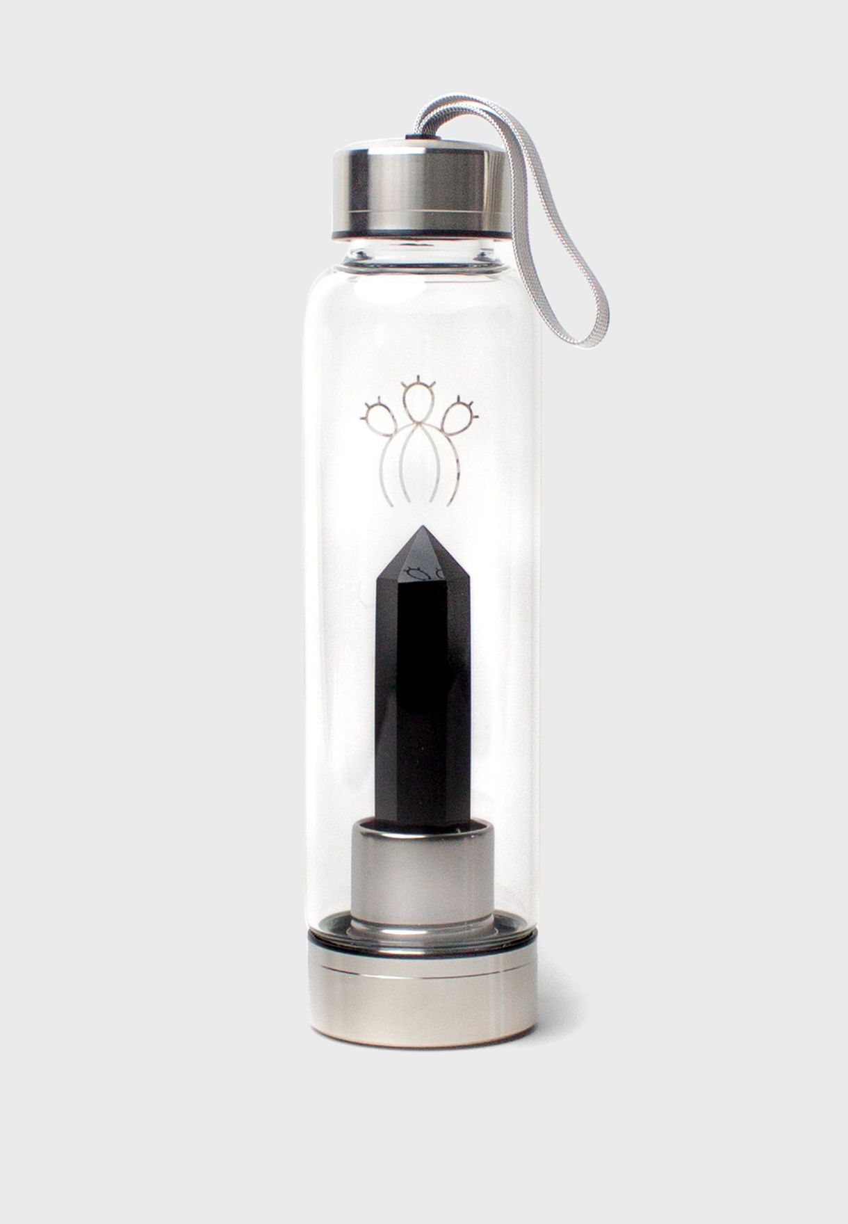 Crystal Infused Water Bottle With Cap