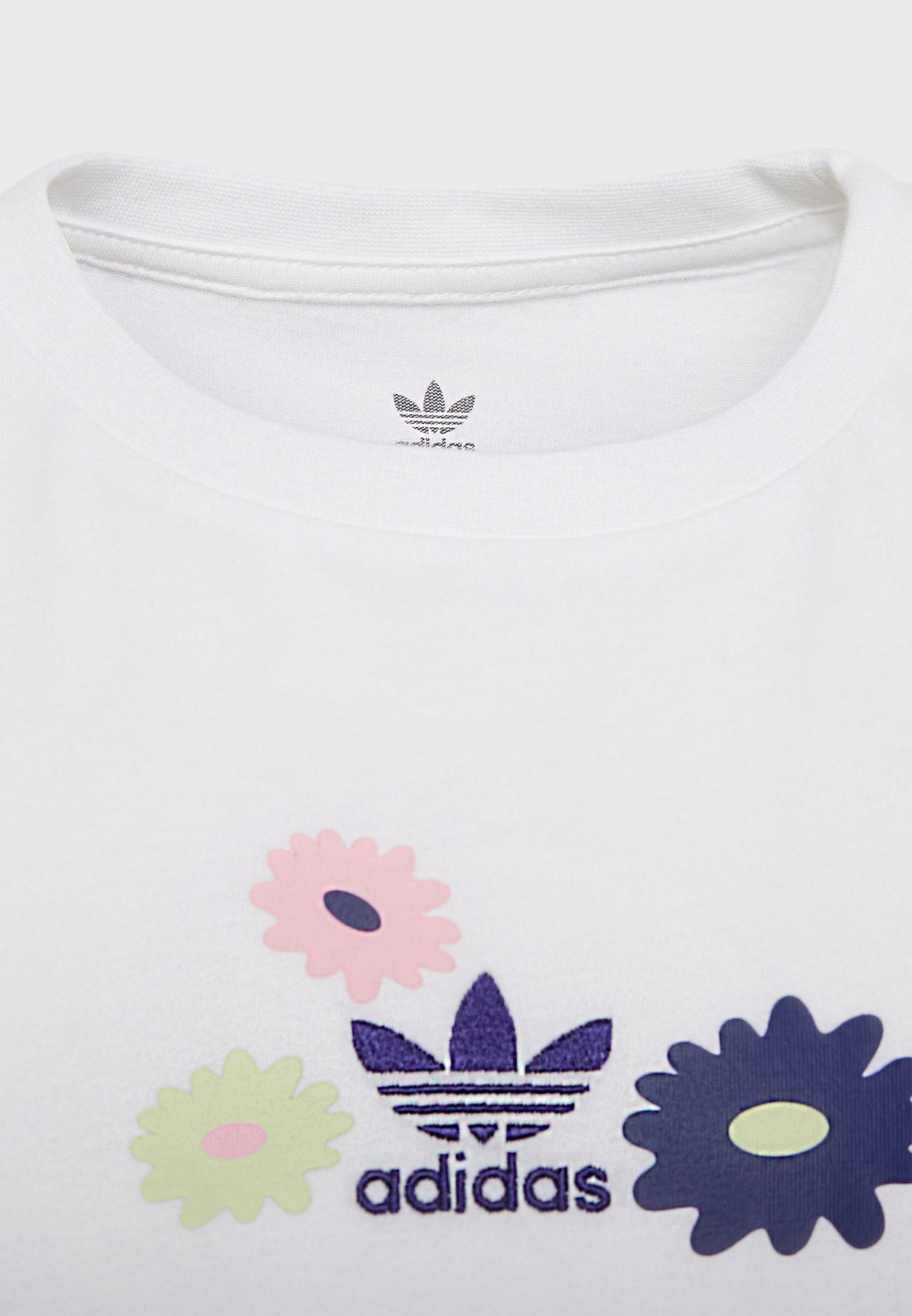 Youth Flower Print T-Shirt