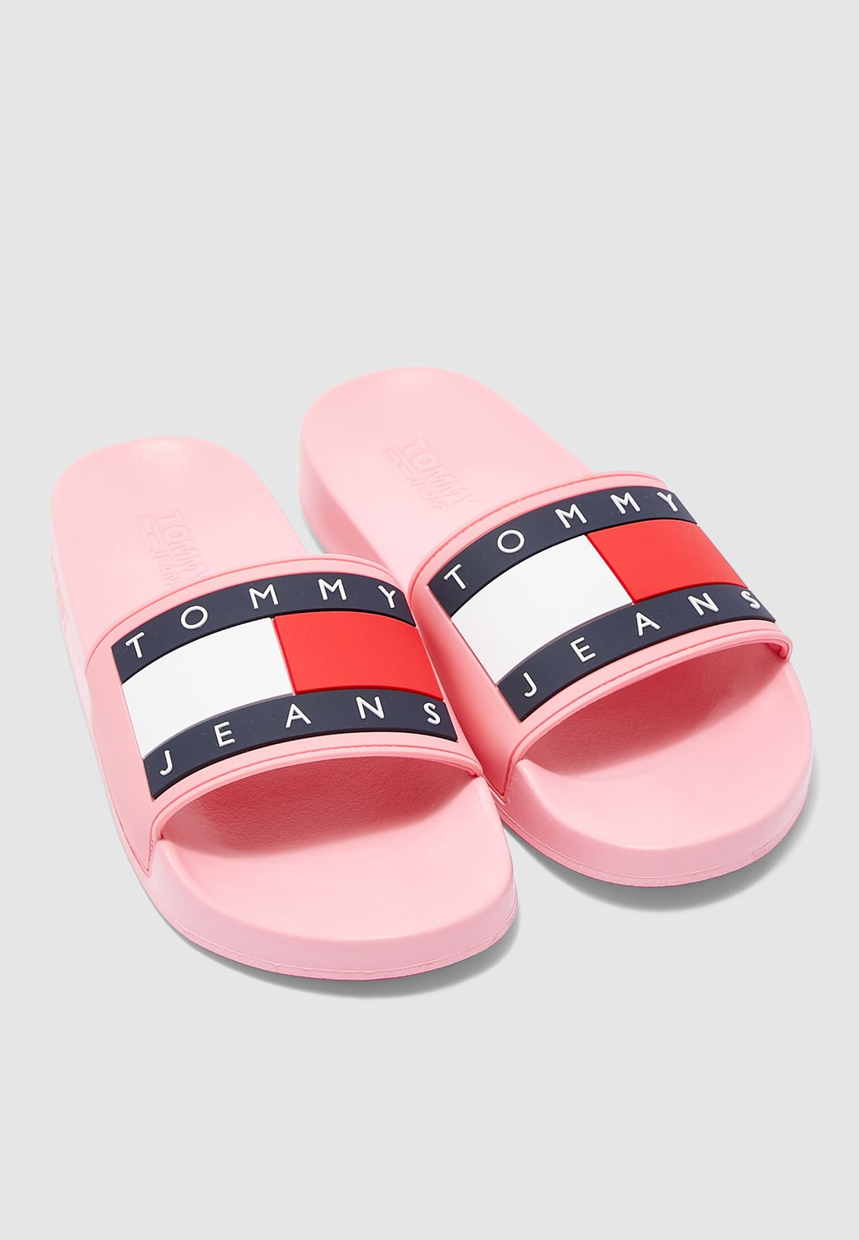 tommy hilfiger flag pool slides women's