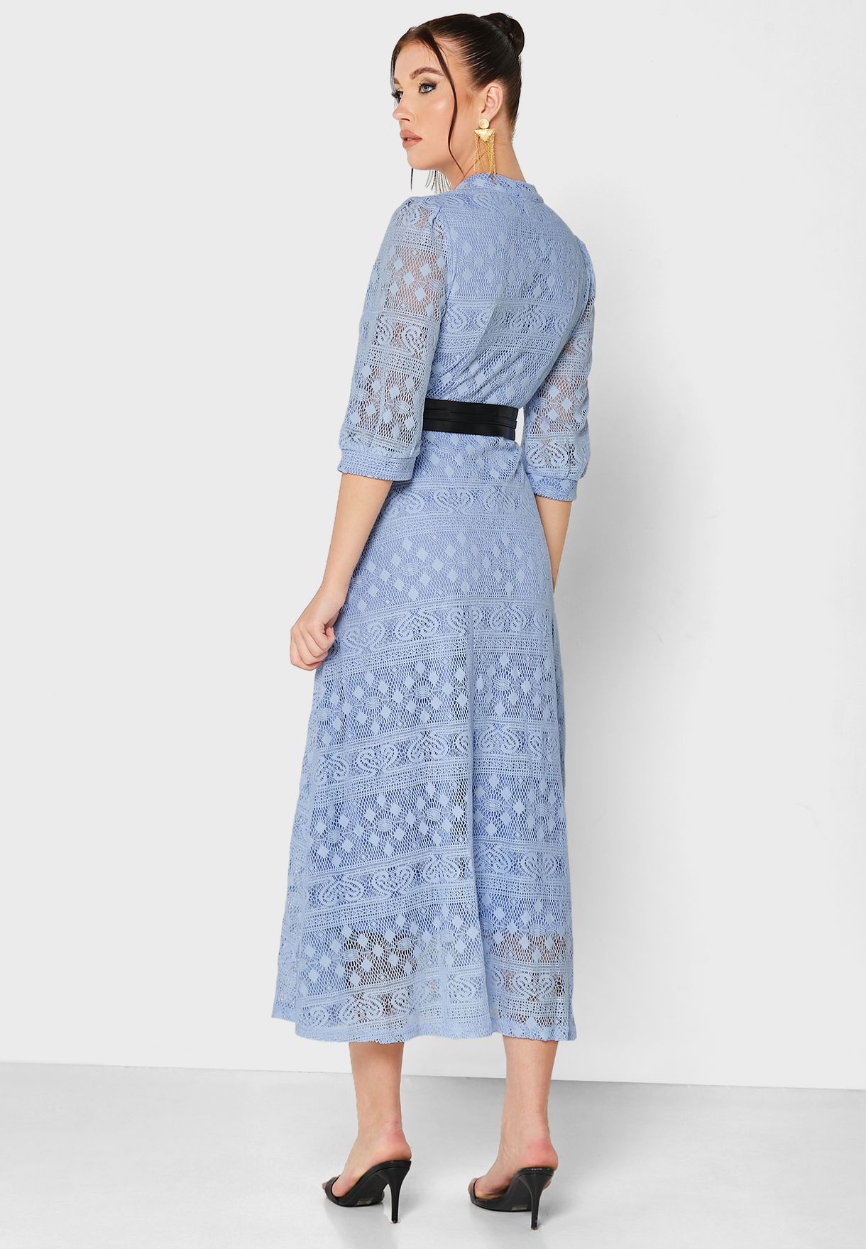 Lace A-Line Dress