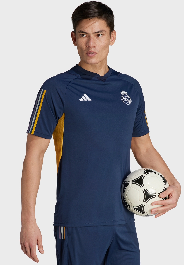 Buy adidas orange Real Madrid Tiro 23 Training Jersey for Men in