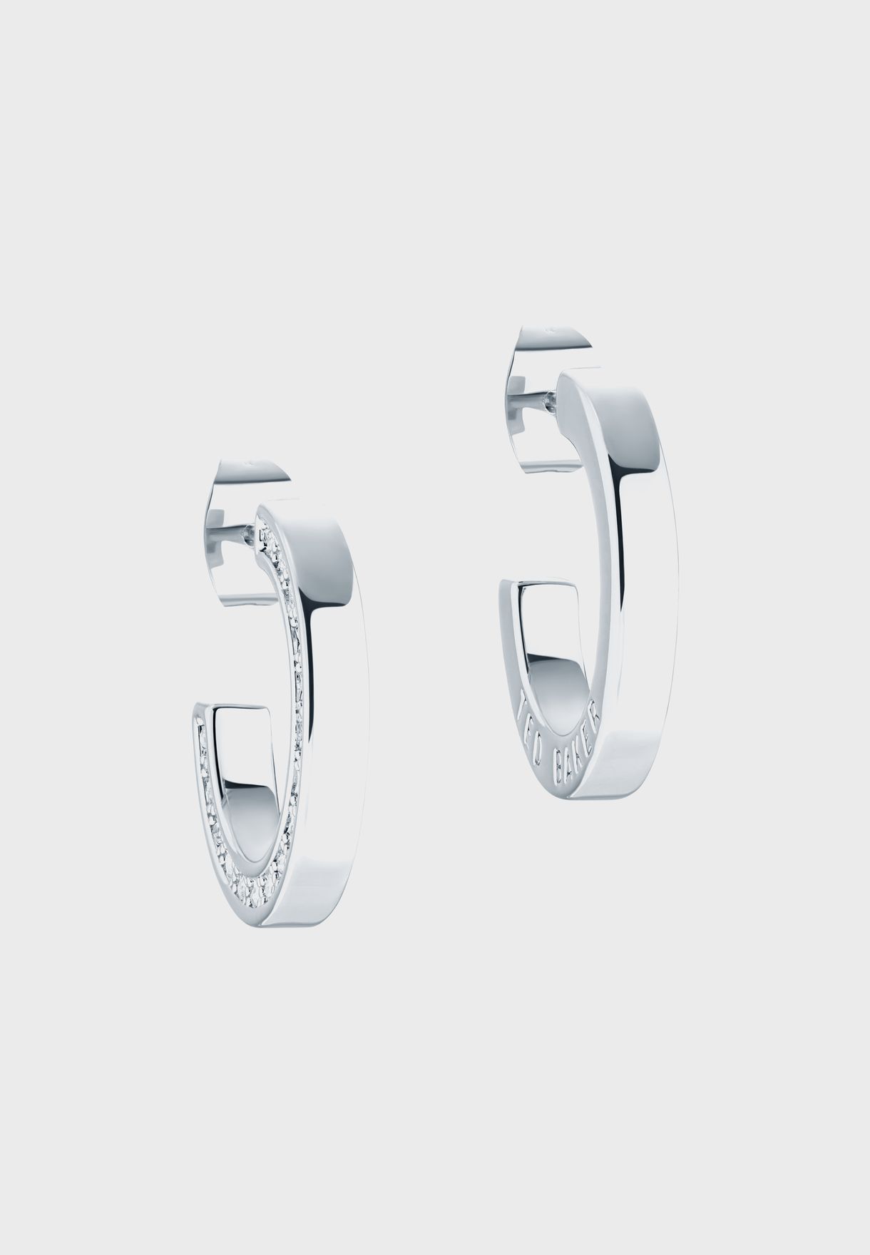 Senatta Crystal Hoop Earrings