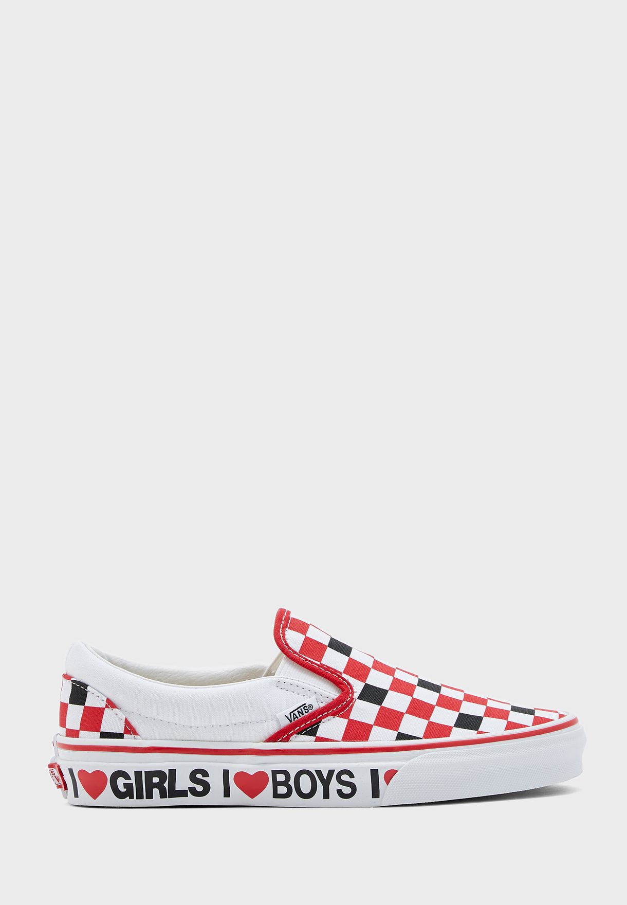 i heart slip on vans
