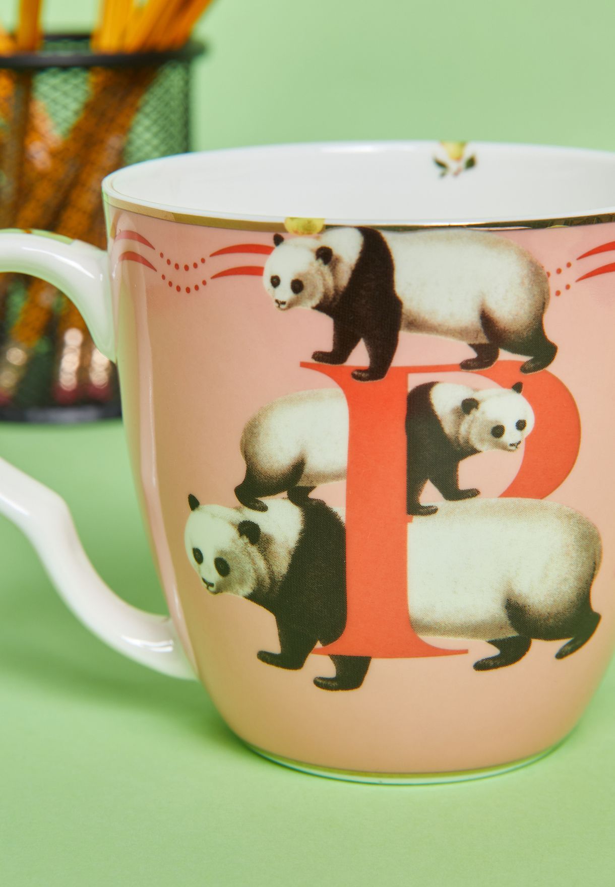 Alphabet Mug - Panda