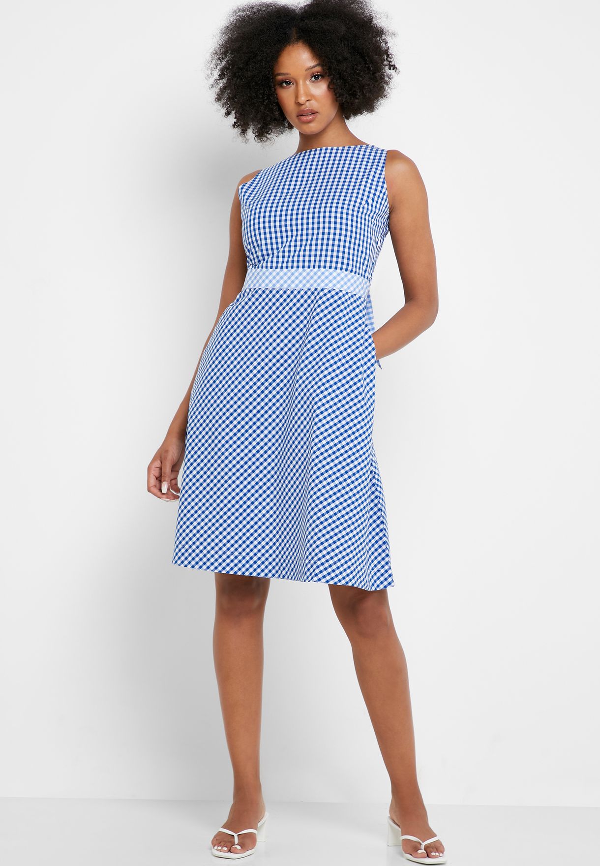 cut out skater dress