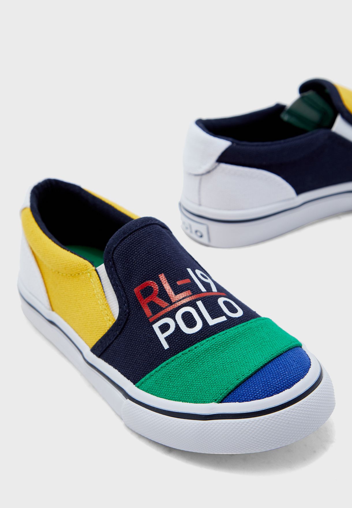multicolor polo shoes