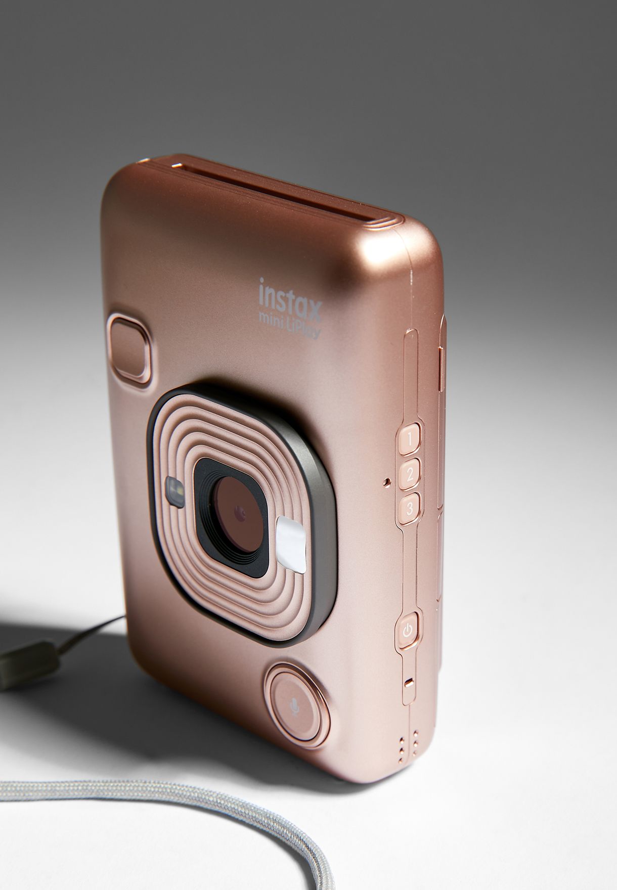 Instax Mini LiPlay Camera- Blush Gold