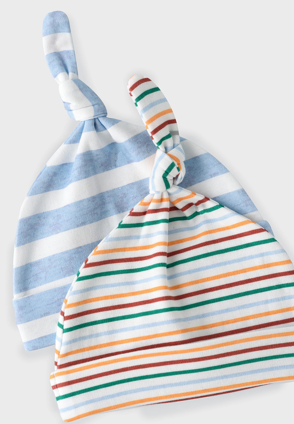 Kids 2 Pack Printed Beanie