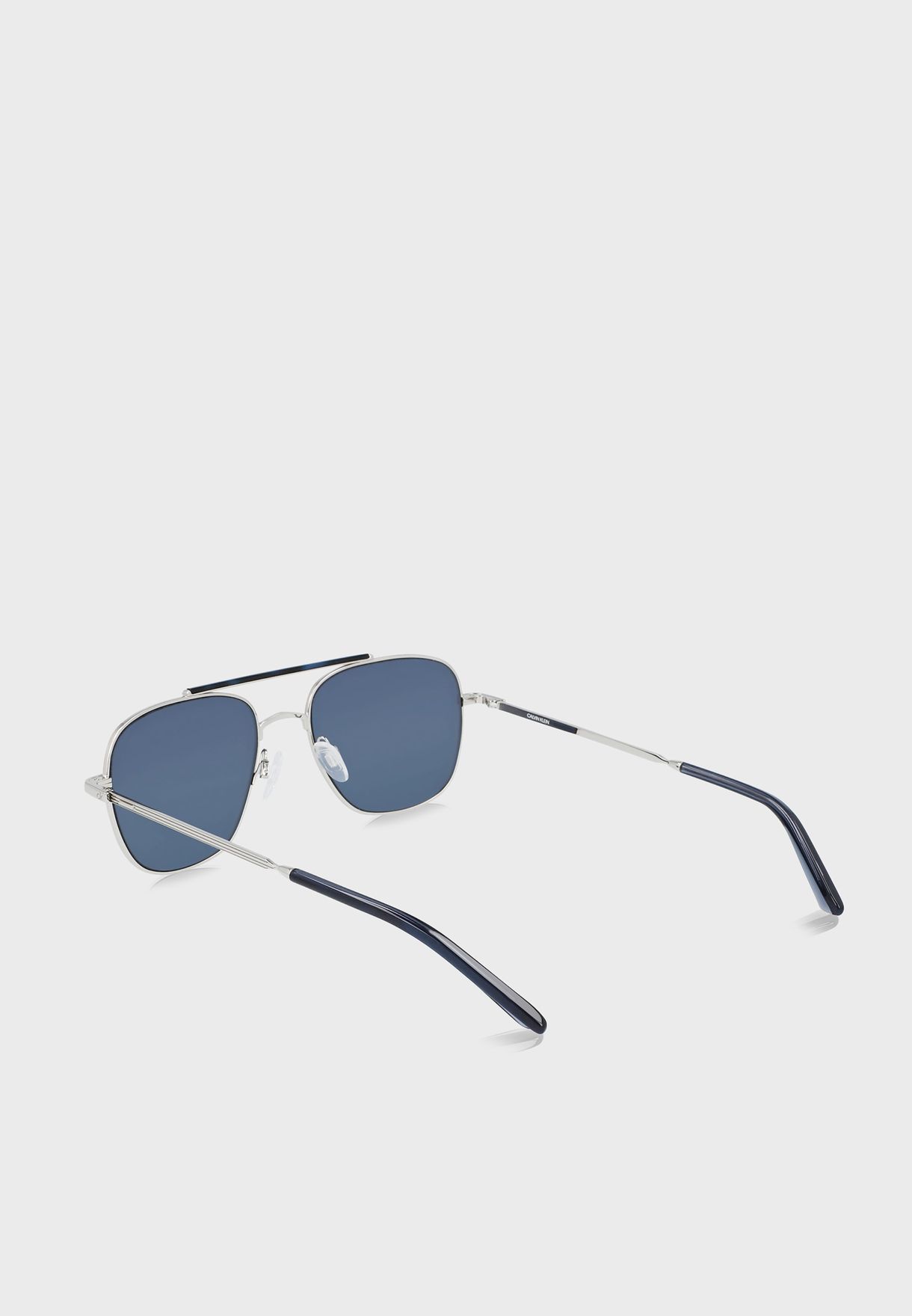 Buy Calvin Klein silver Ck21104S45 Aviator Sunglasses for Men in MENA