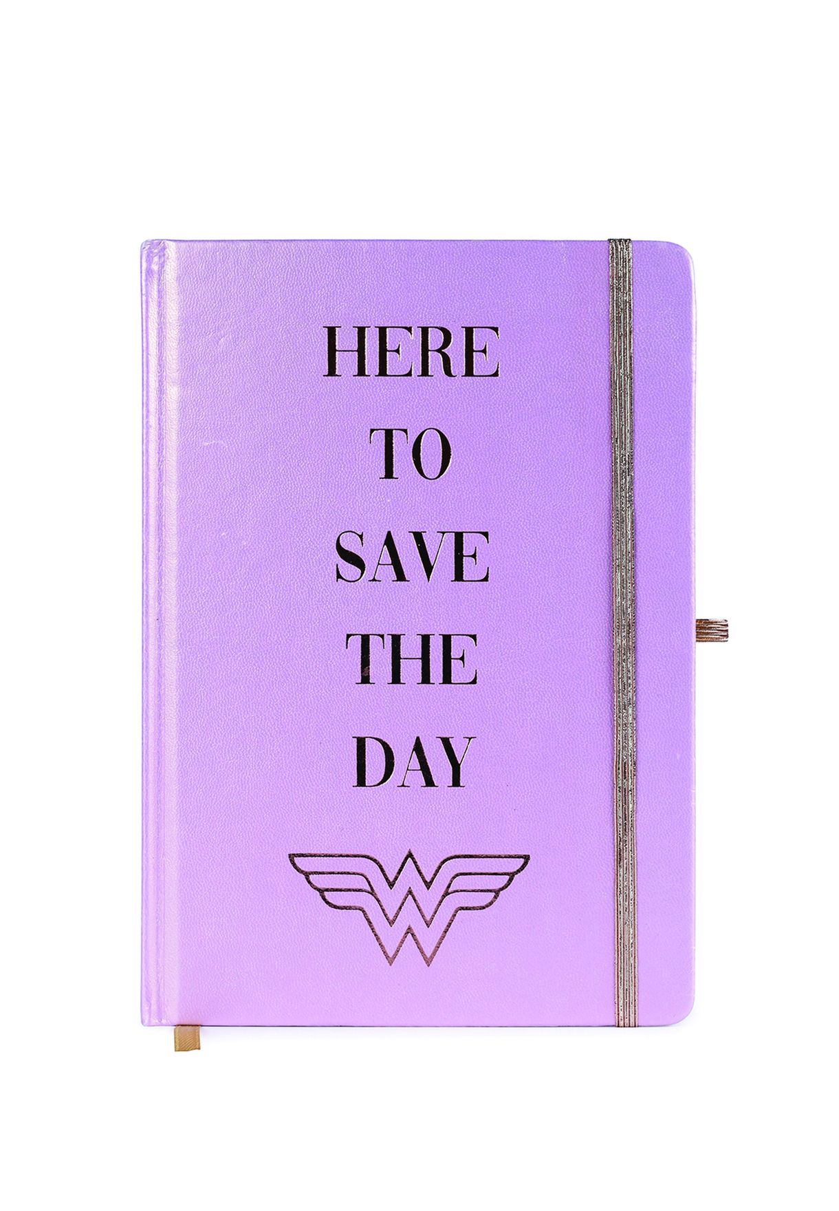 Wonder Woman Here To Save The Day Notebook