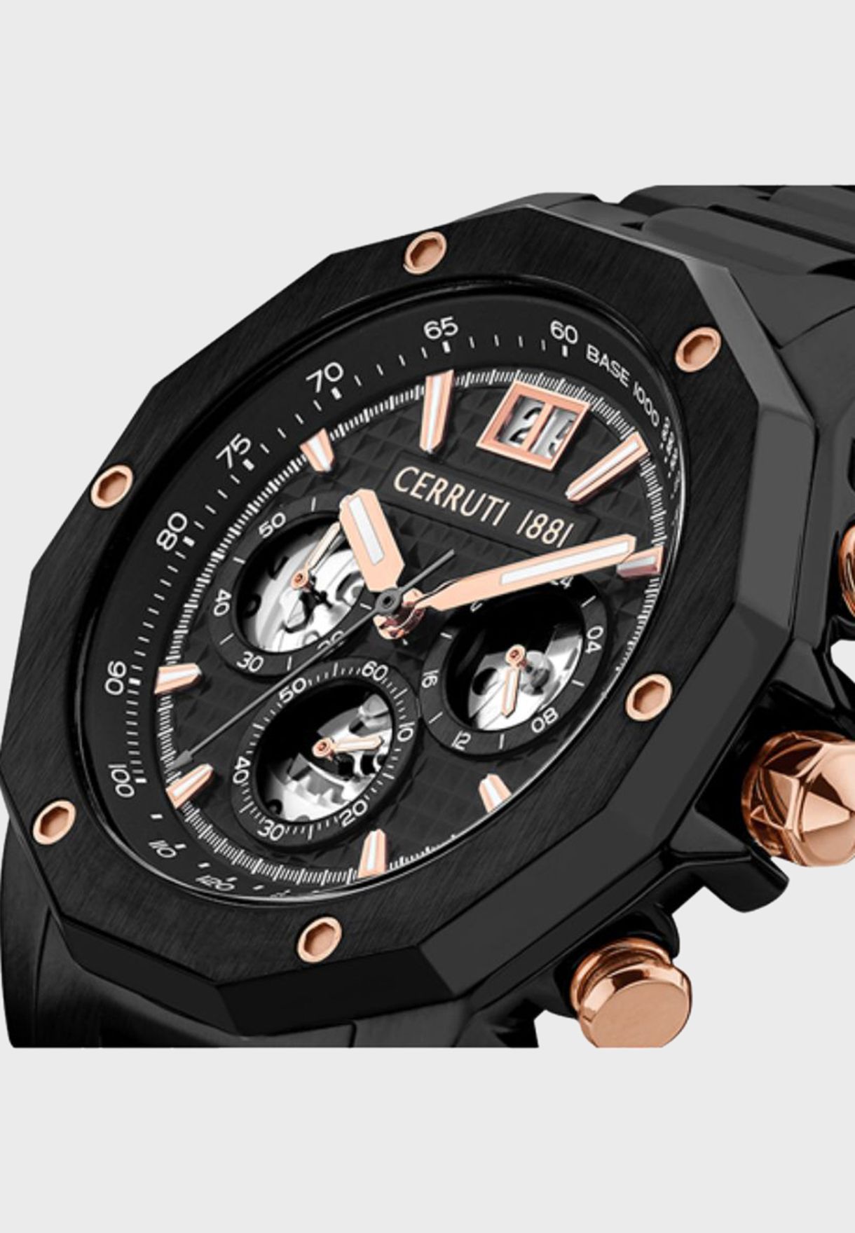 Steel Strap Analog Watch