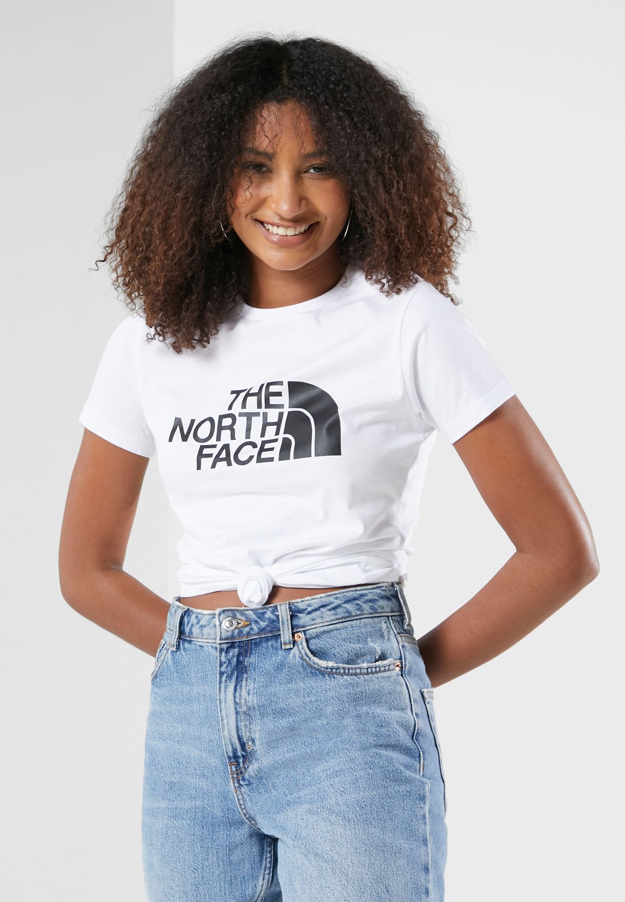 womens north face tshirts