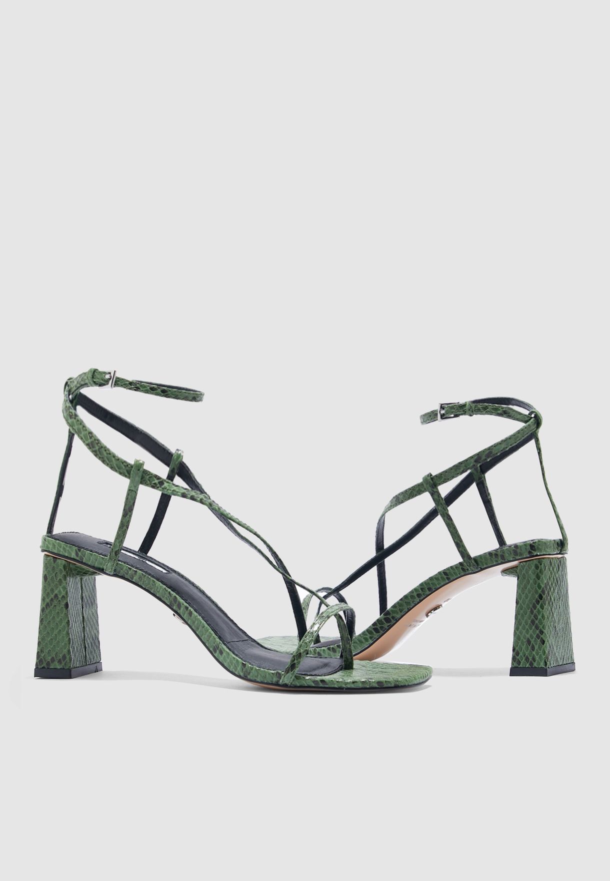 topshop green heels