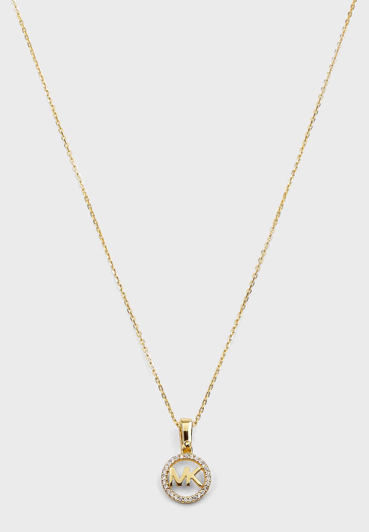 Buy Michael Kors gold Monogram Chain Detailed Necklace for Women in Muscat,  Salalah