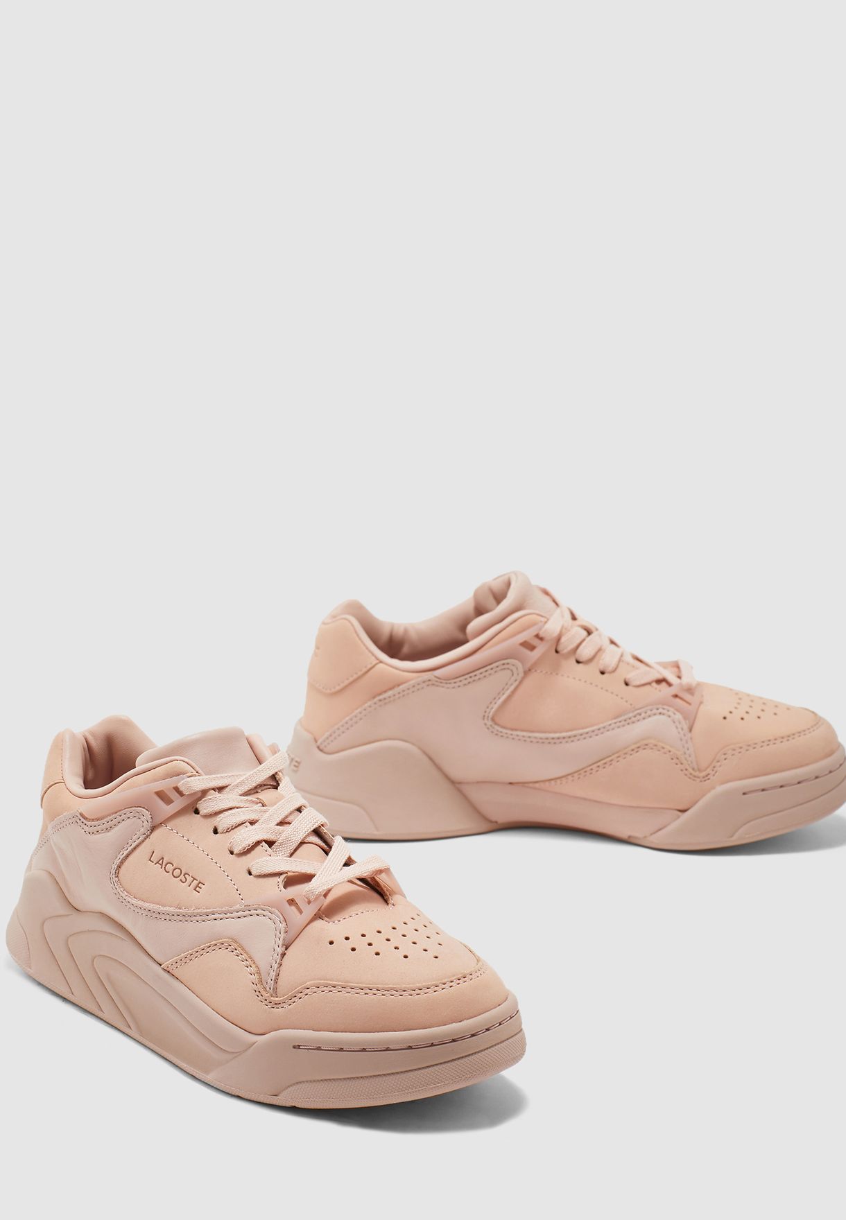 Buy Lacoste pink Court Slam Sneaker for 