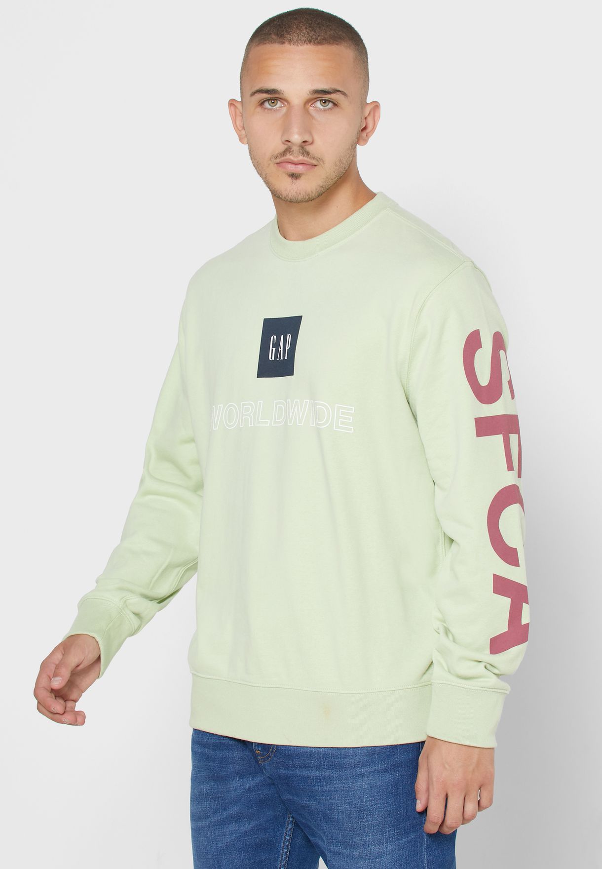 gap worldwide sweatshirt