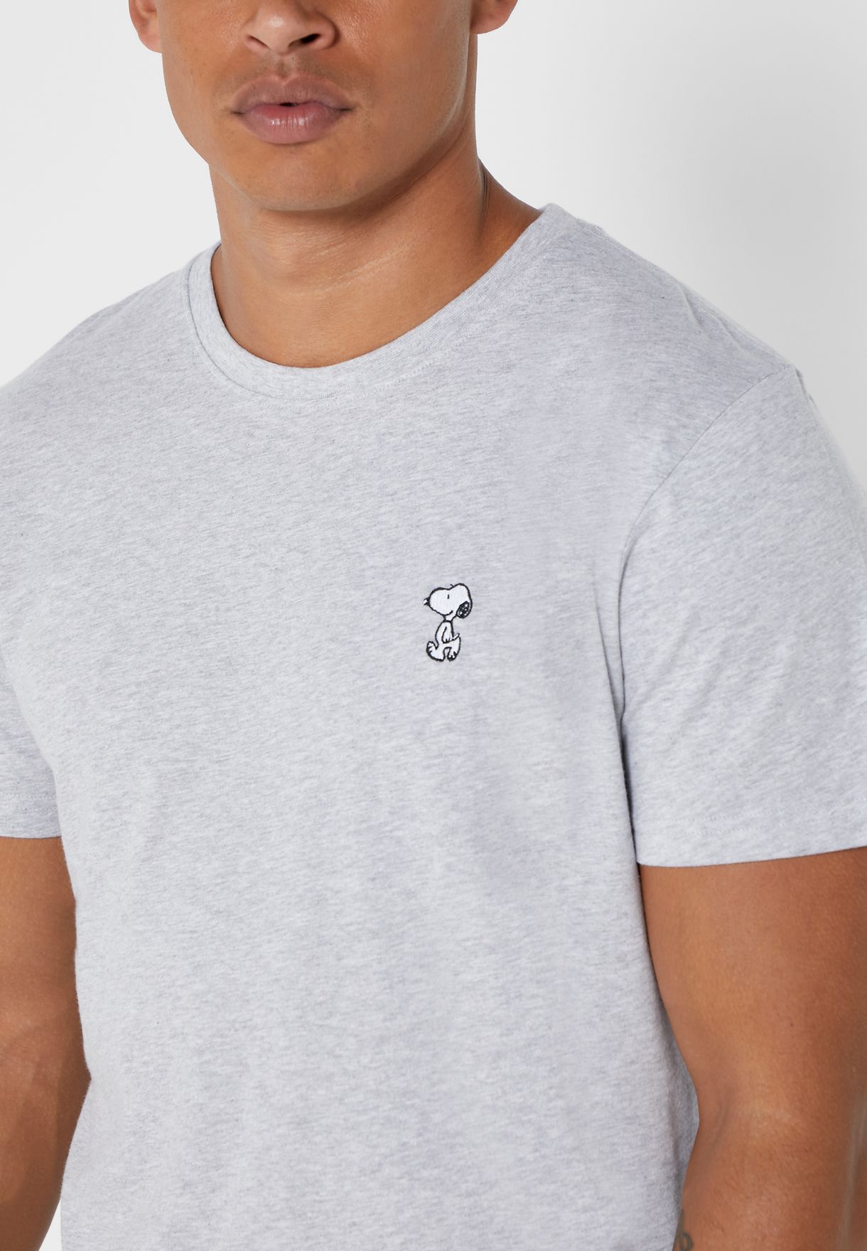 Stockholm Snoopy Crew Neck T-Shirt